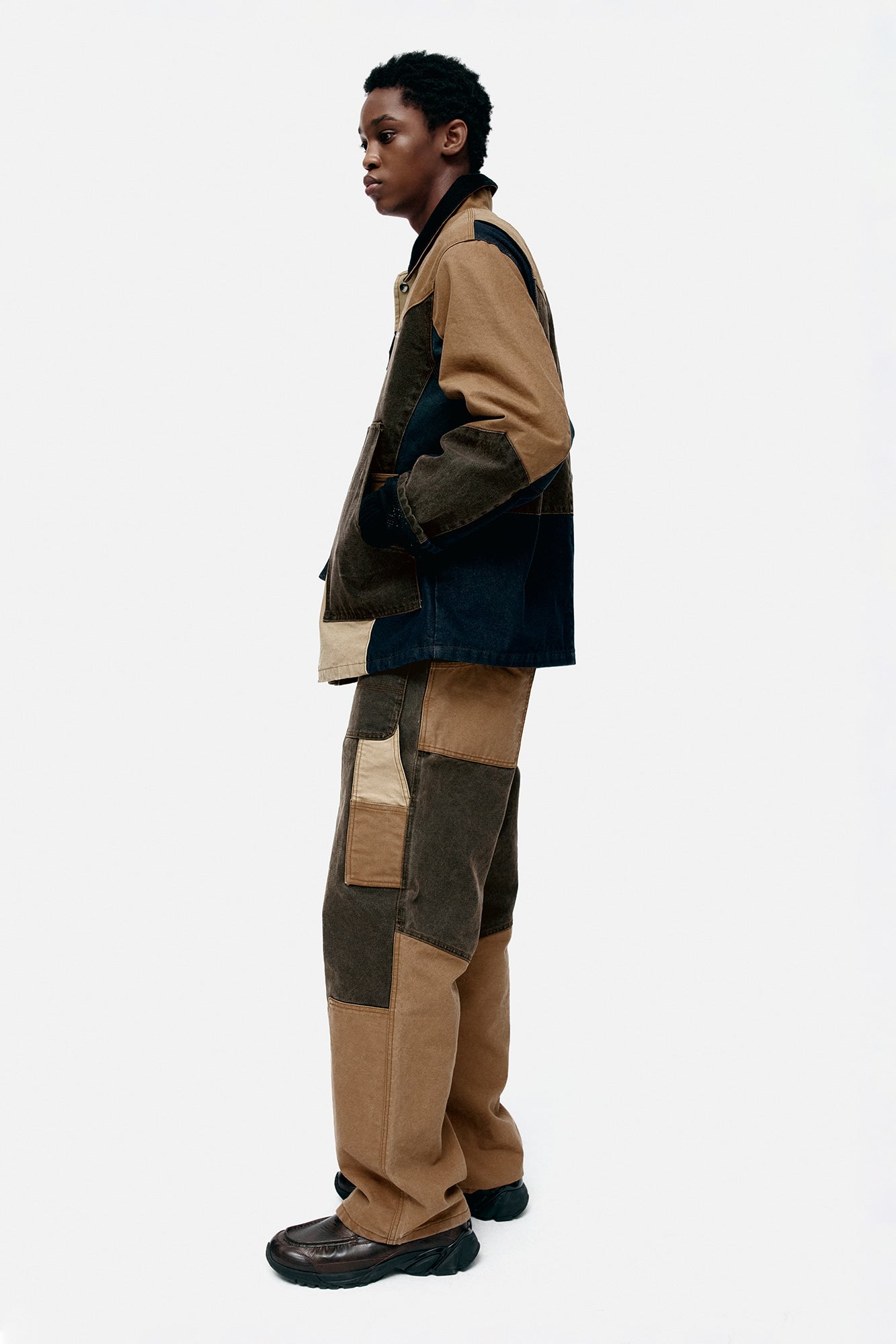 Andersson Bell - Patchwork Washed Jacket (Multi) product image 4 | TRAB K-Fashion Australia