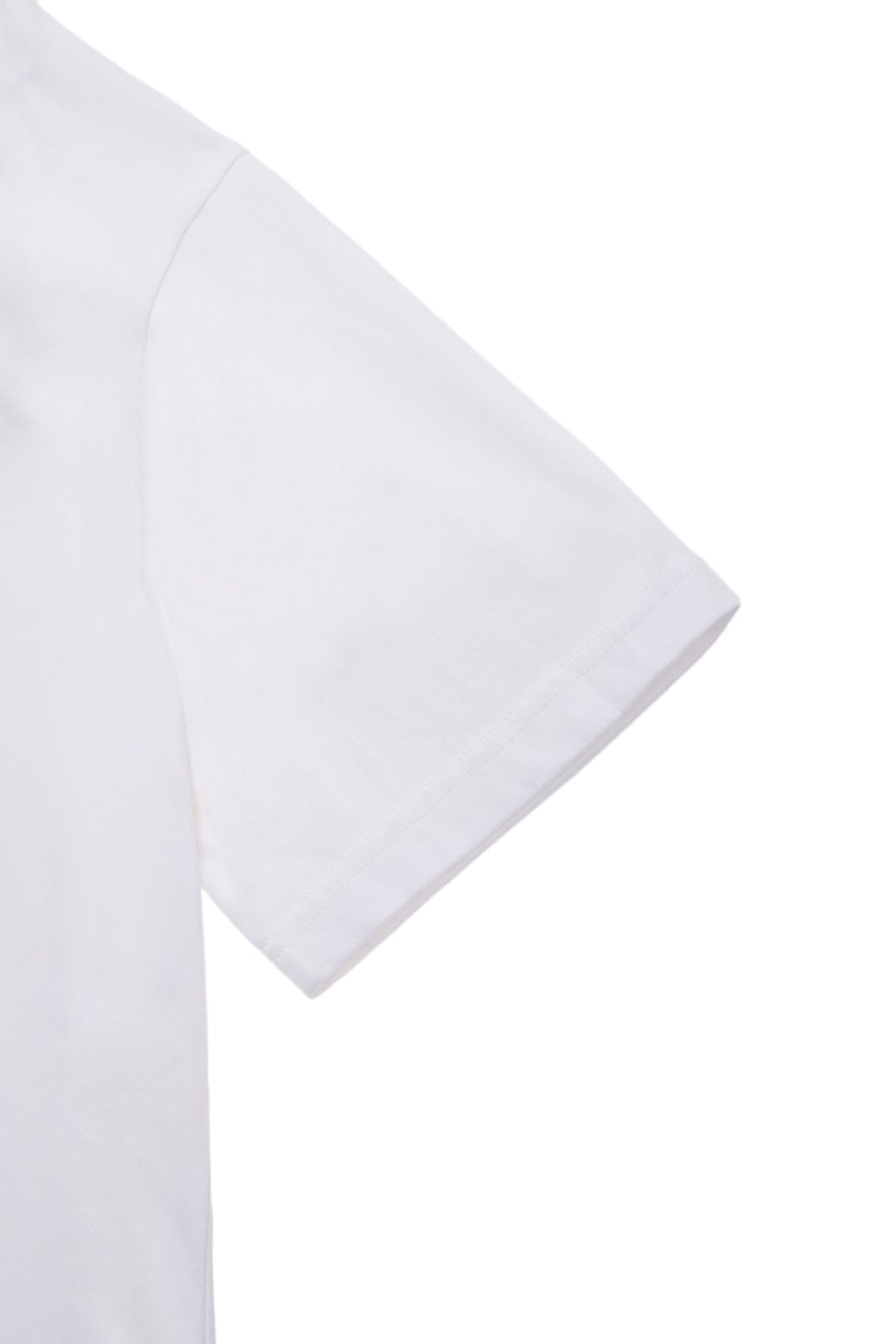 Matin Kim - Stamp Logo Graphic Oversize Top (White) product image 4 | TRAB K-Fashion Australia