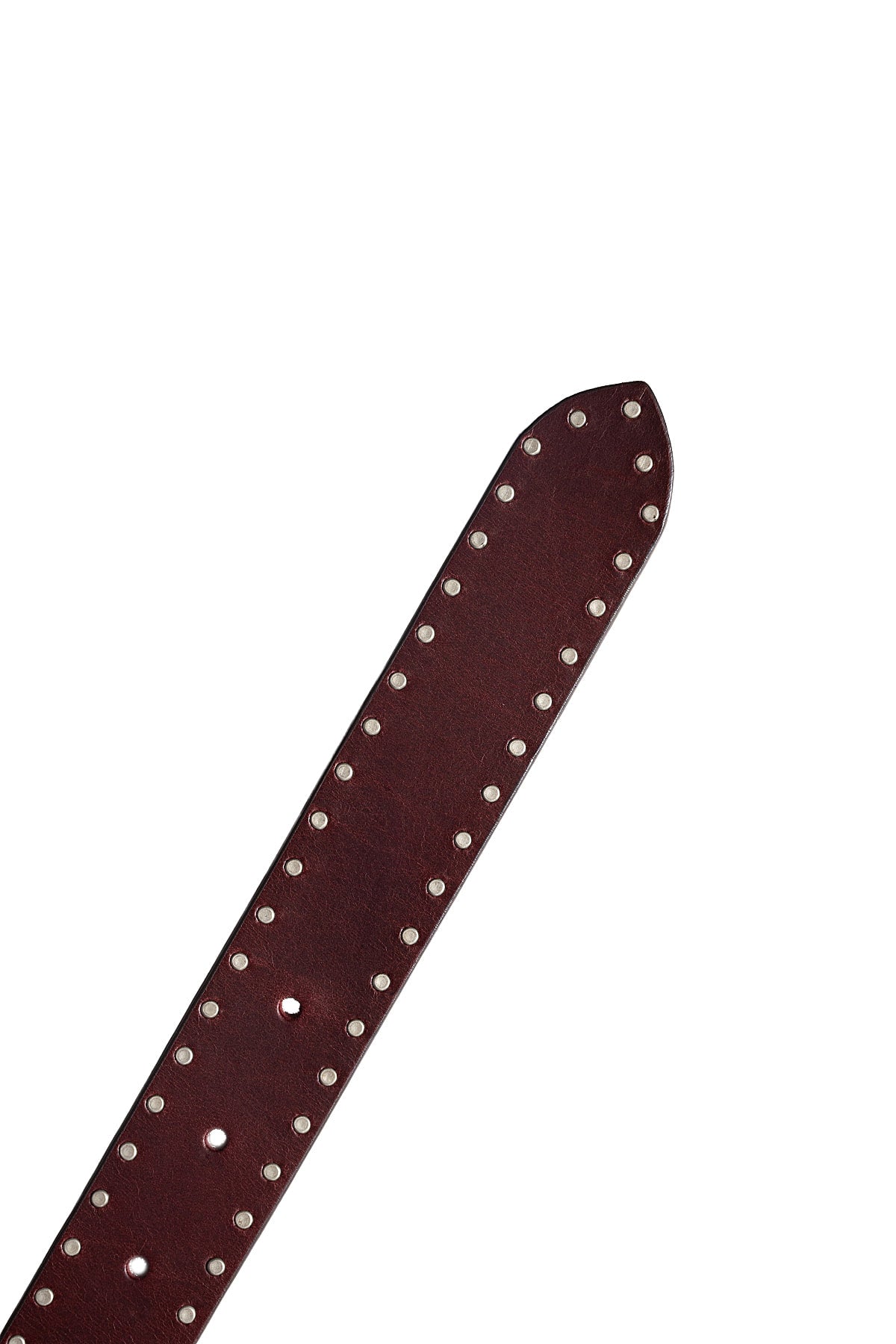 Matin Kim - Mini Dot Stud Leather Belt (Wine) product image 3 | TRAB K-Fashion Australia