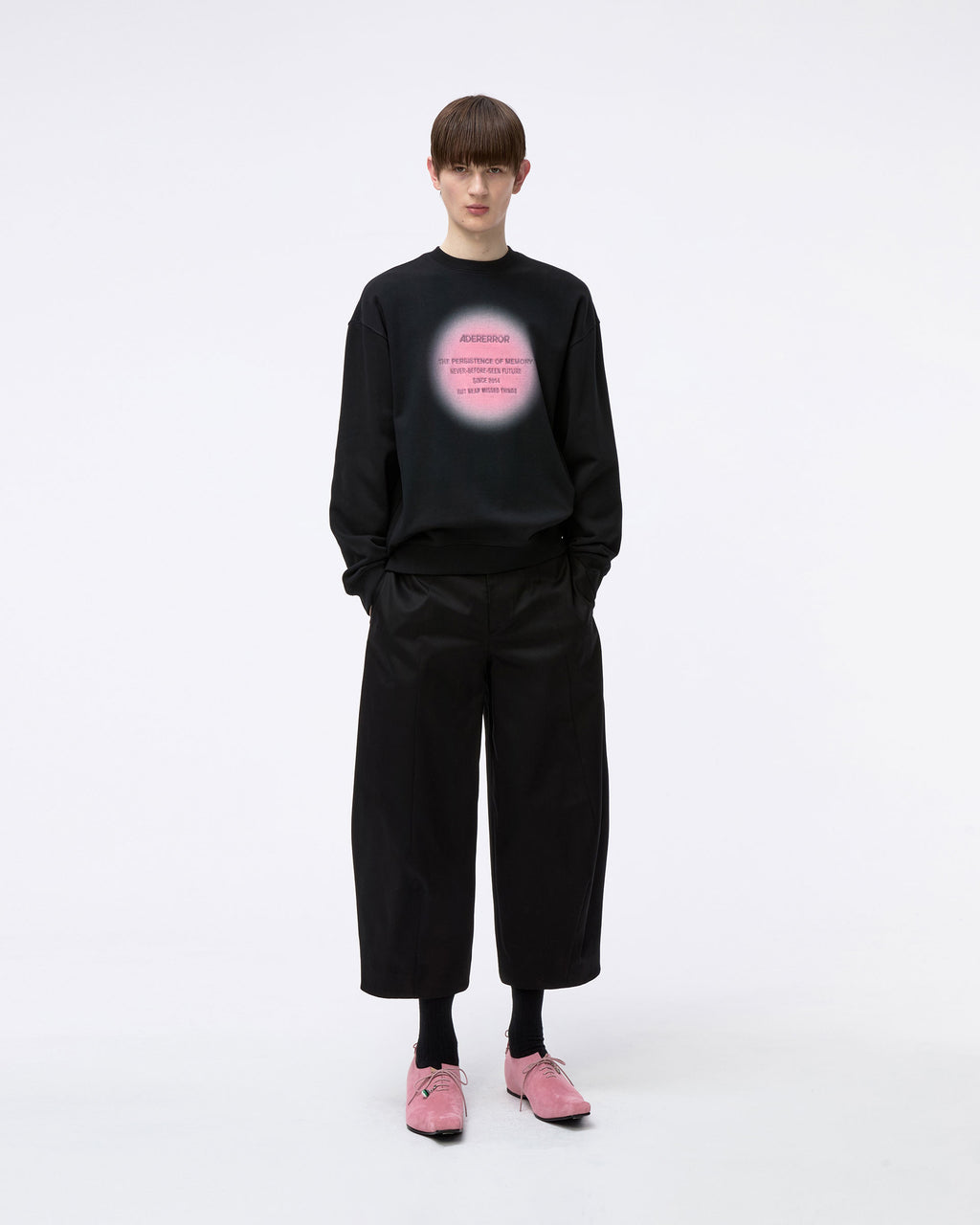 Ader Error - Eternity Sweatshirt Product. 34 (Noir) product image 1 | TRAB K-Fashion Australia