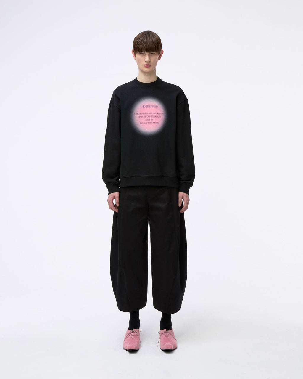 Ader Error - Eternity Sweatshirt Product. 34 (Noir) product image 2 | TRAB K-Fashion Australia