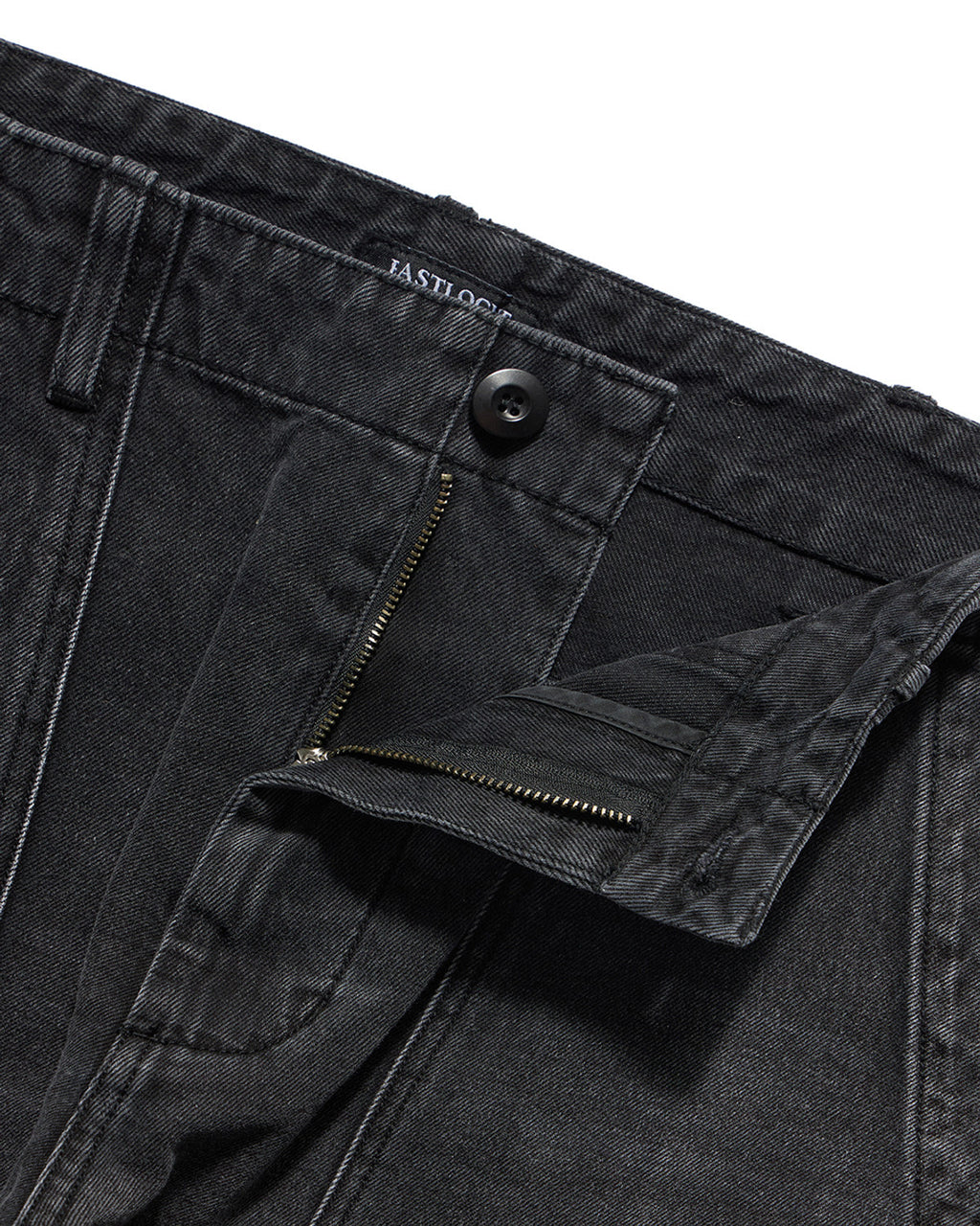 Eastlogue - Damaged Fatigue Pants (Black Denim) product image 9 | TRAB K-Fashion Australia