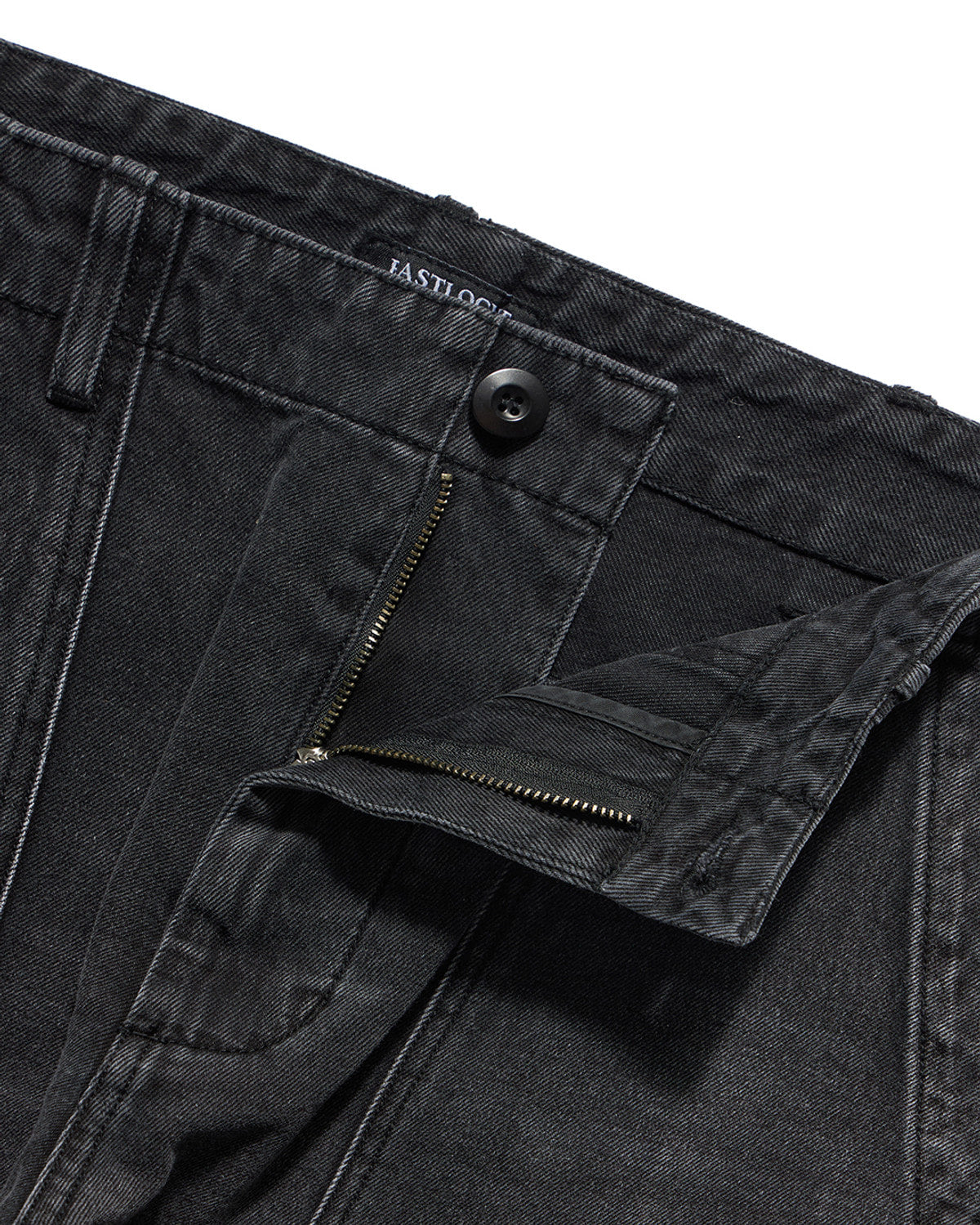 Eastlogue - Damaged Fatigue Pants (Black Denim) product image 9 | TRAB K-Fashion Australia