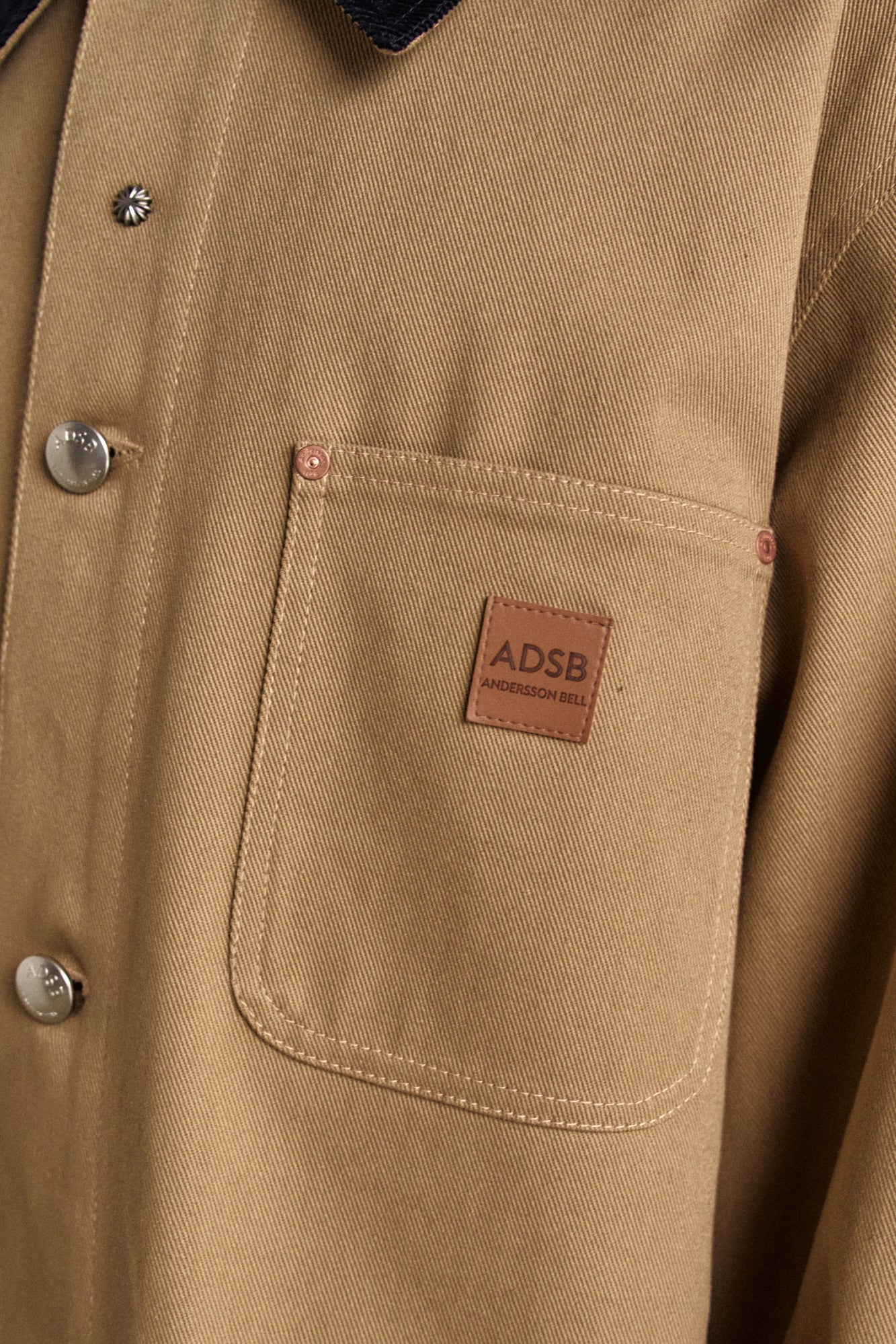 Andersson Bell - Guitar Printed Cotton Jacket (Tan) product image 5 | TRAB K-Fashion Australia