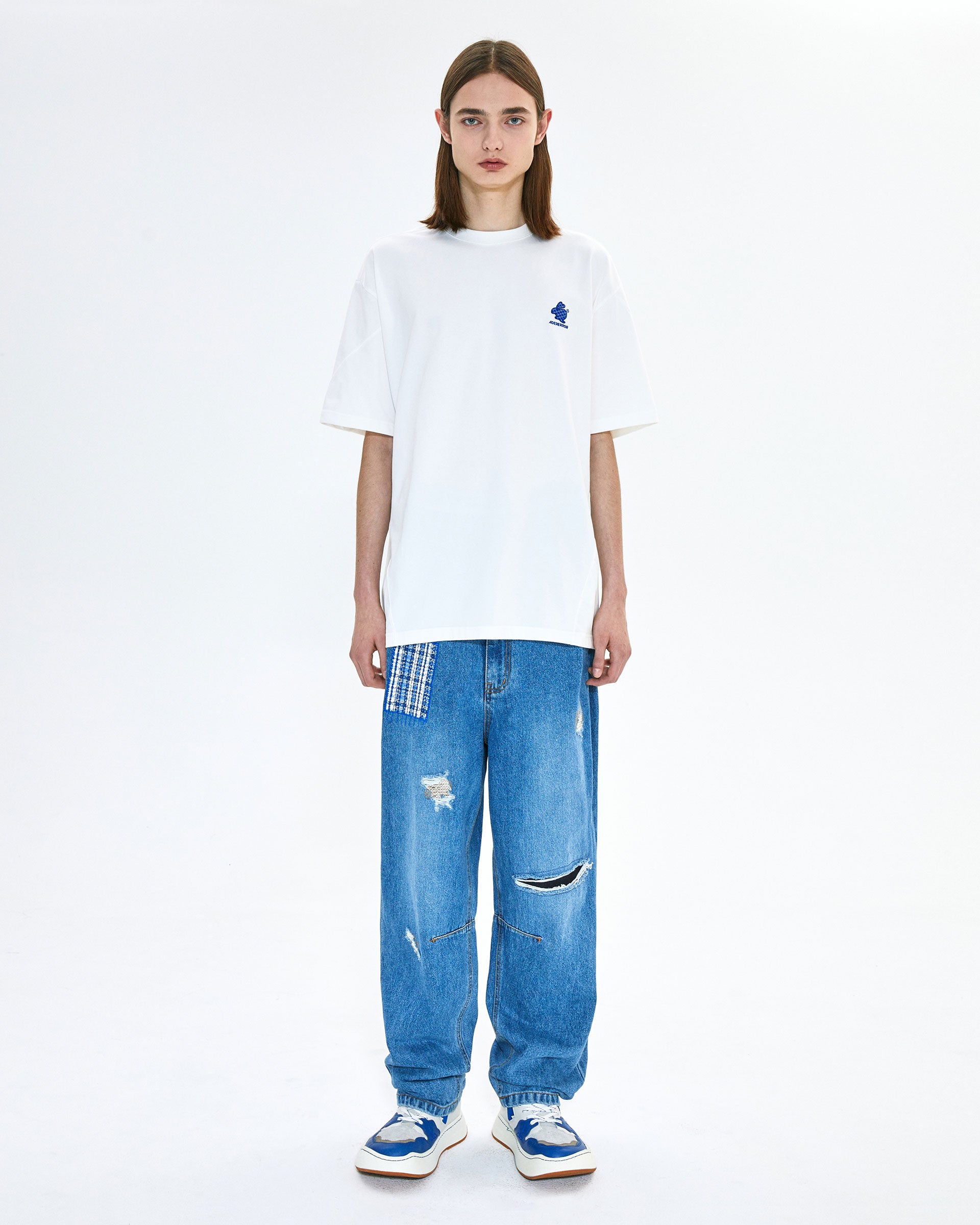 Ader Error - Twinny small logo t-shirt (Off white) product image 3 | TRAB K-Fashion Australia
