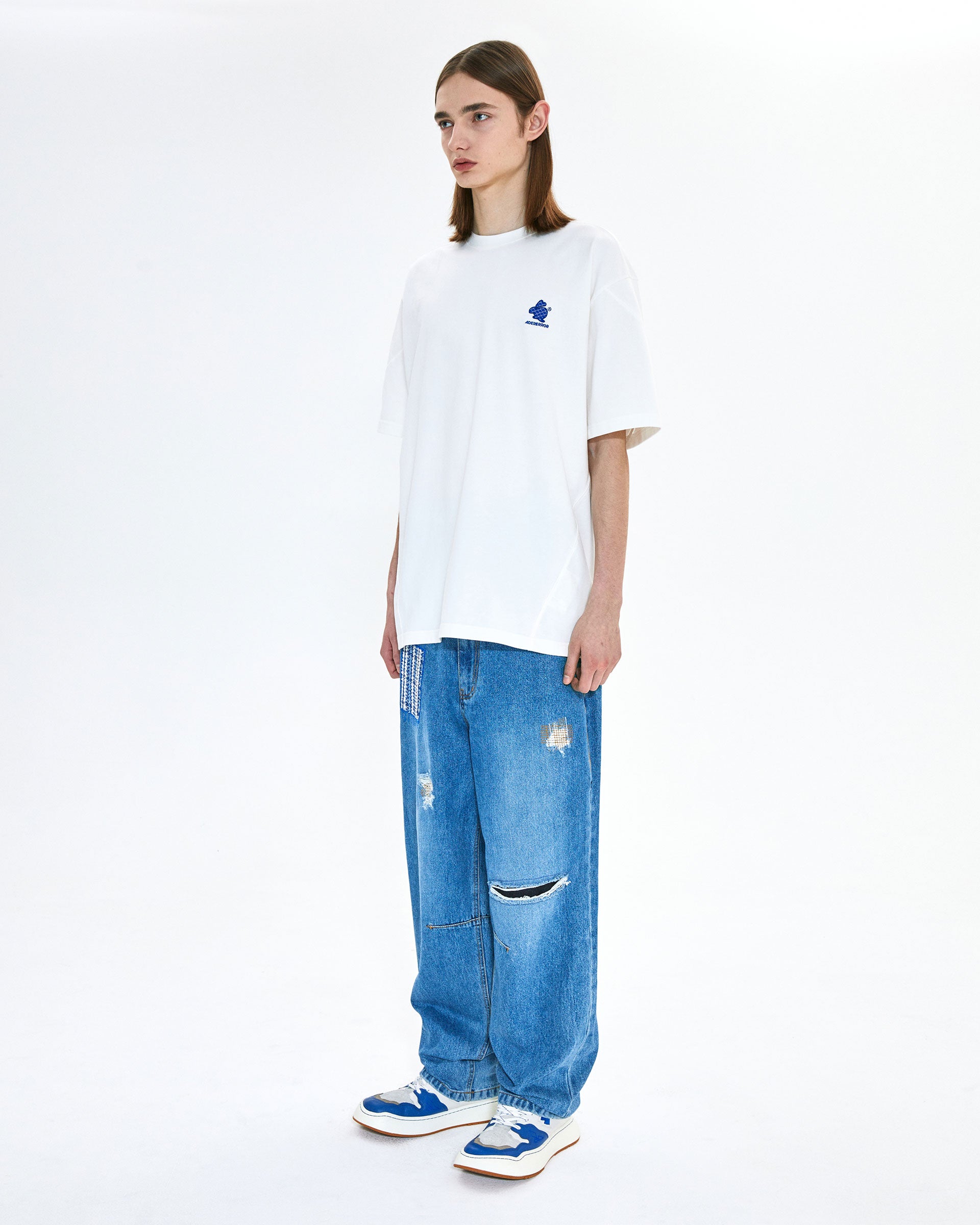 Ader Error - Twinny small logo t-shirt (Off white) product image 4 | TRAB K-Fashion Australia