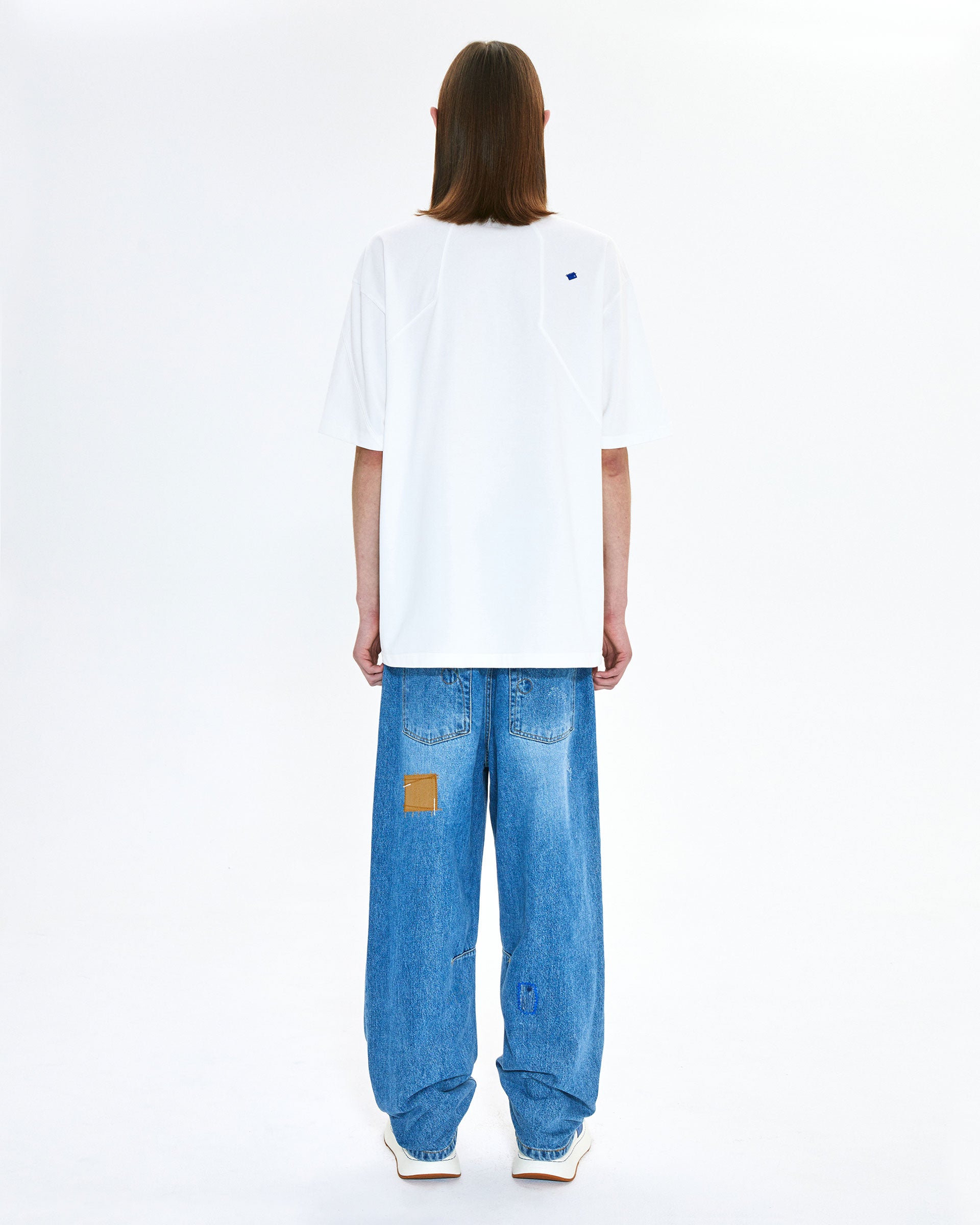 Ader Error - Twinny small logo t-shirt (Off white) product image 5 | TRAB K-Fashion Australia