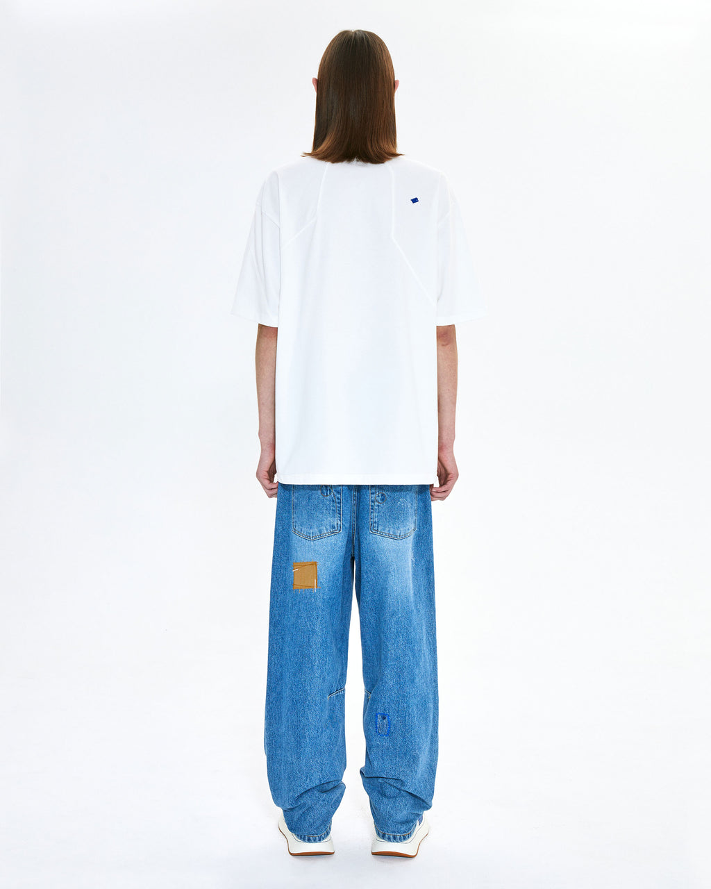 Ader Error - Twinny small logo t-shirt (Off white) product image 5 | TRAB K-Fashion Australia
