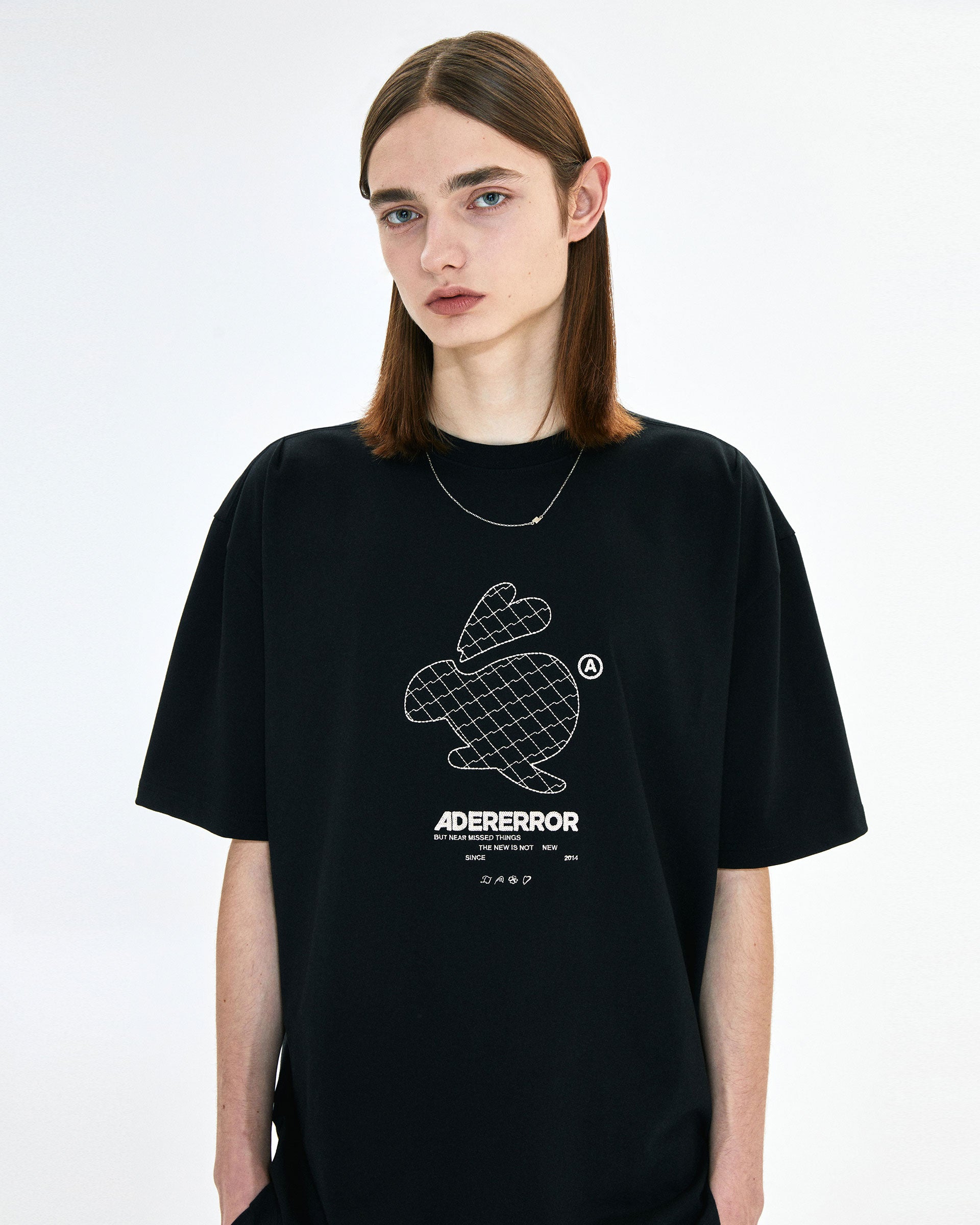 Ader Error - Twinny logo t-shirt (Noir) product image 2 | TRAB K-Fashion Australia