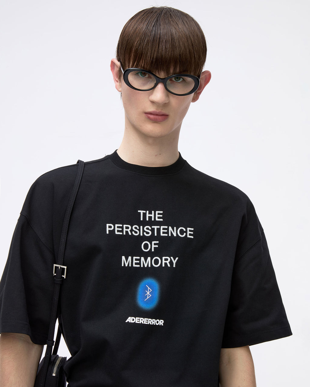 Ader Error - Blue net T-shirt Product. 49 (Noir) product image 5 | TRAB K-Fashion Australia