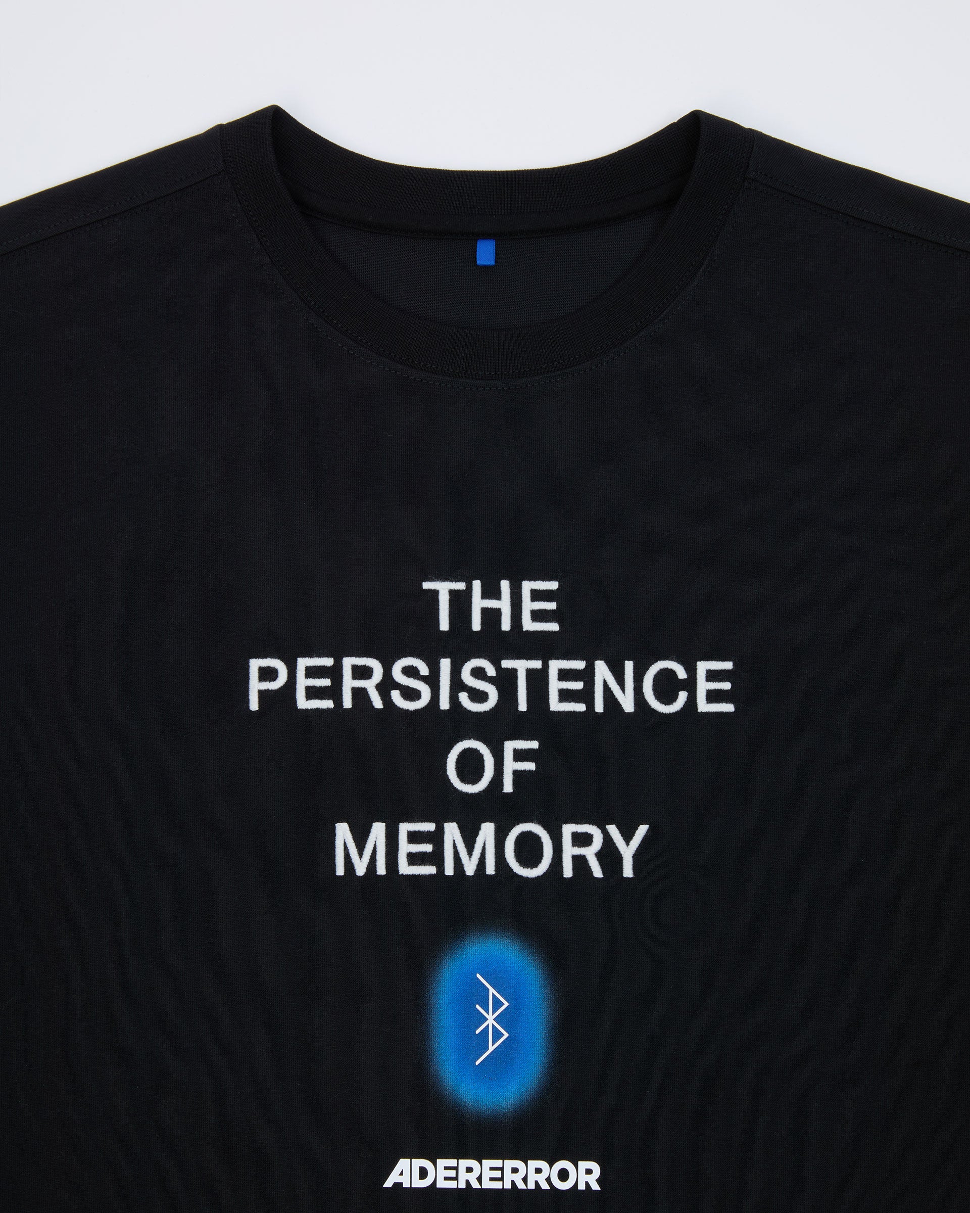 Ader Error - Blue net T-shirt Product. 49 (Noir) product image 6 | TRAB K-Fashion Australia