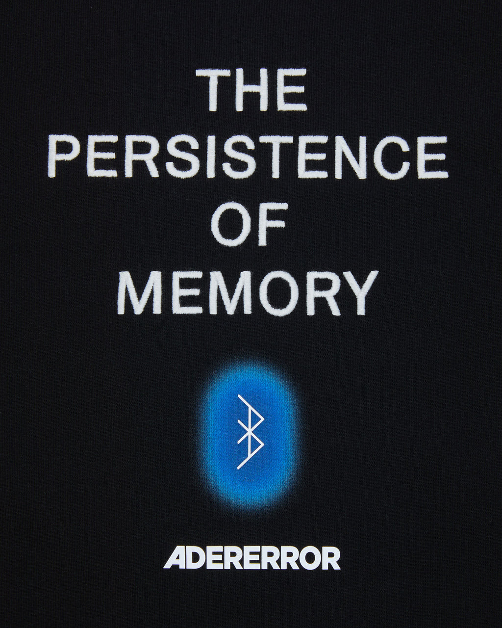 Ader Error - Blue net T-shirt Product. 49 (Noir) product image 7 | TRAB K-Fashion Australia