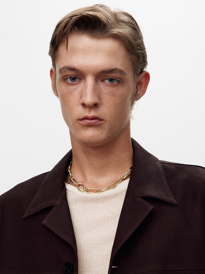 Tonywack - Nubuck Lamb Leather Jacket (Burgundy) product image 7 | TRAB K-Fashion Australia