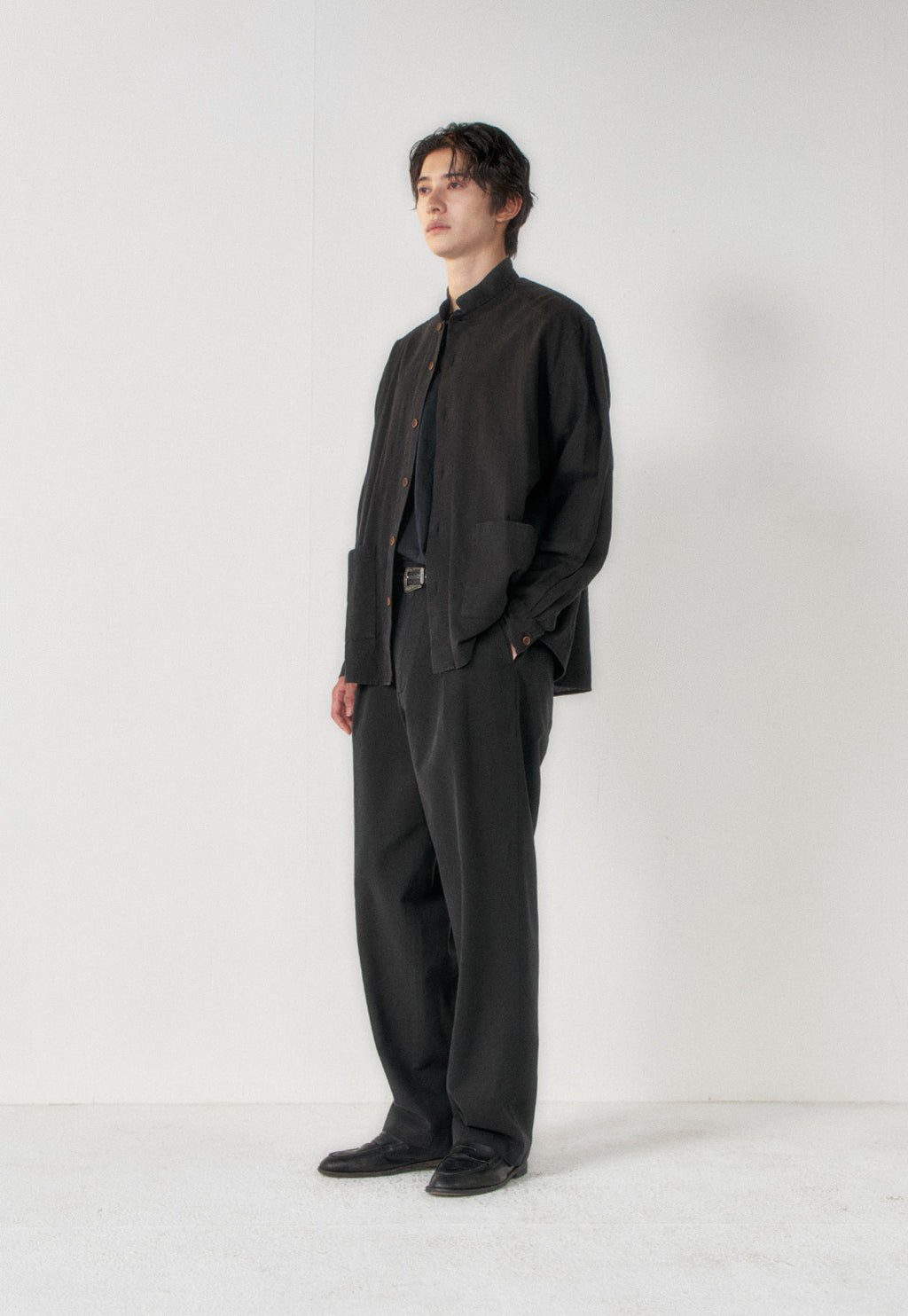 Art if acts - Linen Oriental Jacket (Black) product image 4 | TRAB K-Fashion Australia
