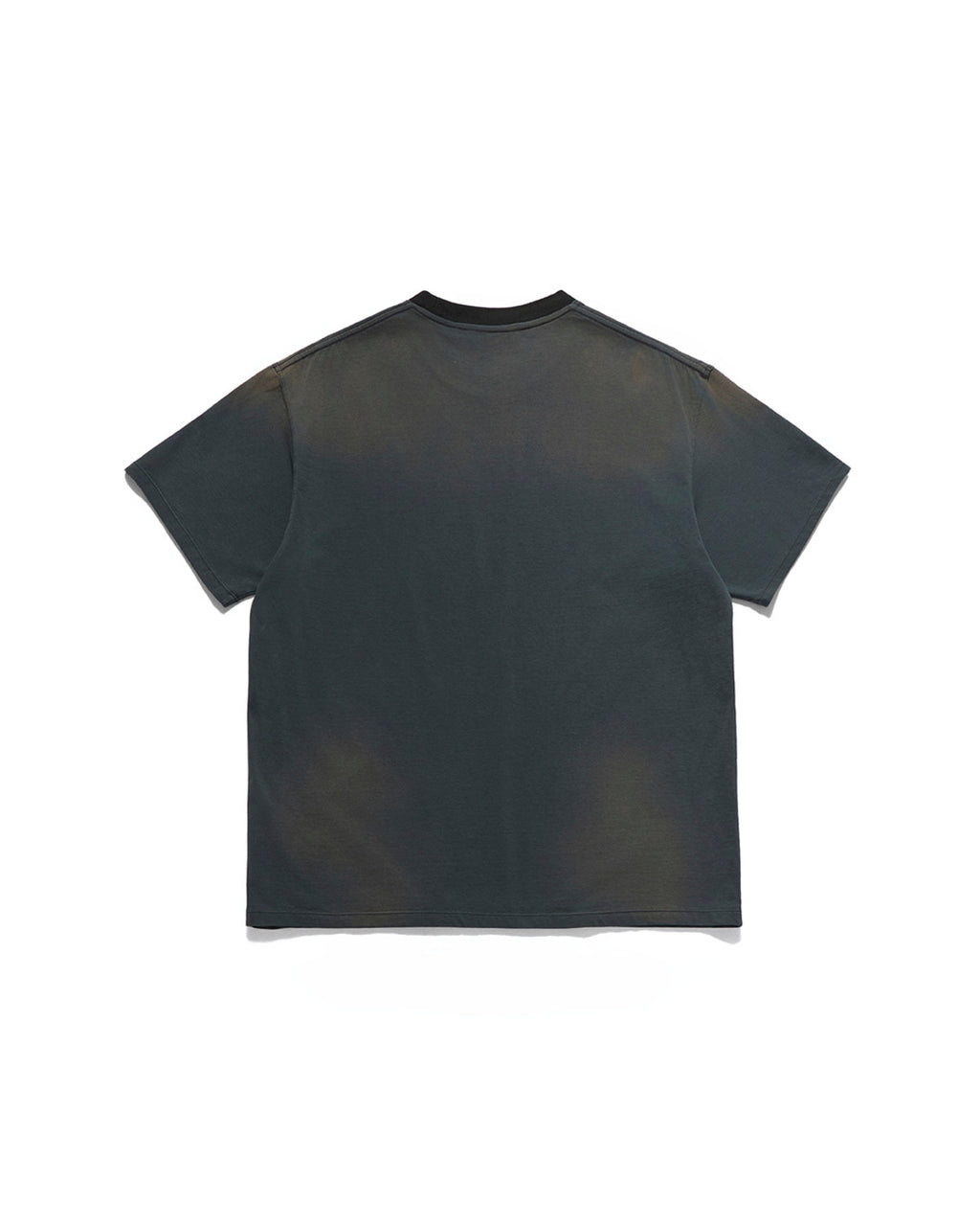 Eastlogue - Bleached Ringer Boxy T-shirts (Charcoal & Black) product image 2 | TRAB K-Fashion Australia