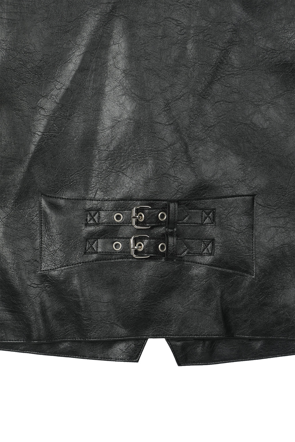 Deinet - Faux Leather Vest (Black) product image 15 | TRAB K-Fashion Australia