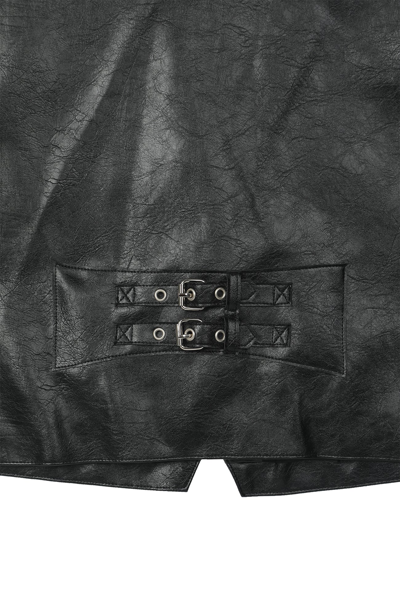Deinet - Faux Leather Vest (Black) product image 15 | TRAB K-Fashion Australia