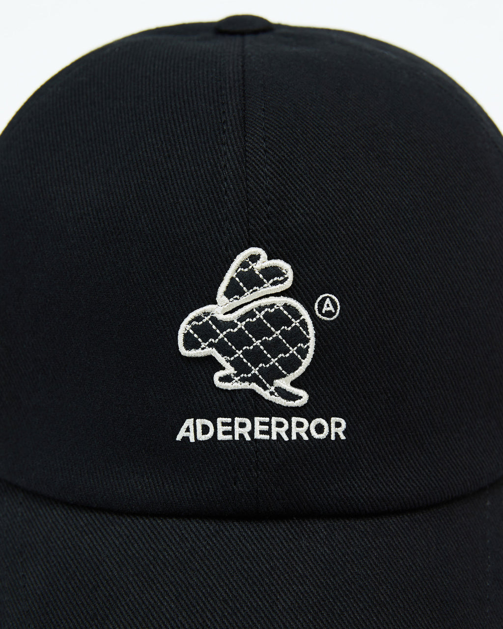 Ader Error - Twinny logo cap (Noir) product image 6 | TRAB K-Fashion Australia