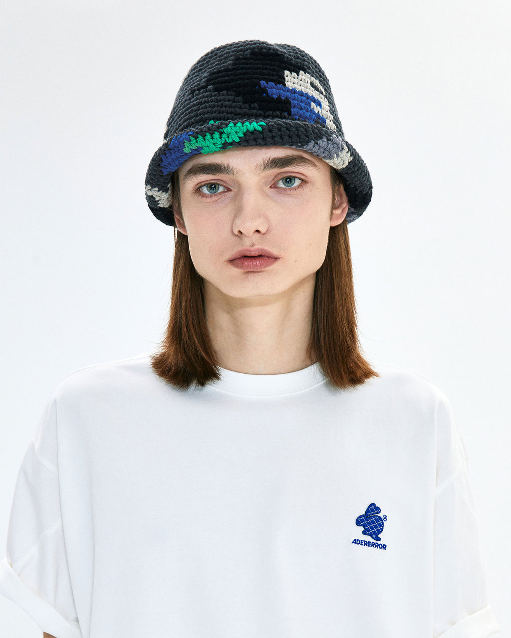 Ader Error - Liff bucket hat (Grey) product image 4 | TRAB K-Fashion Australia