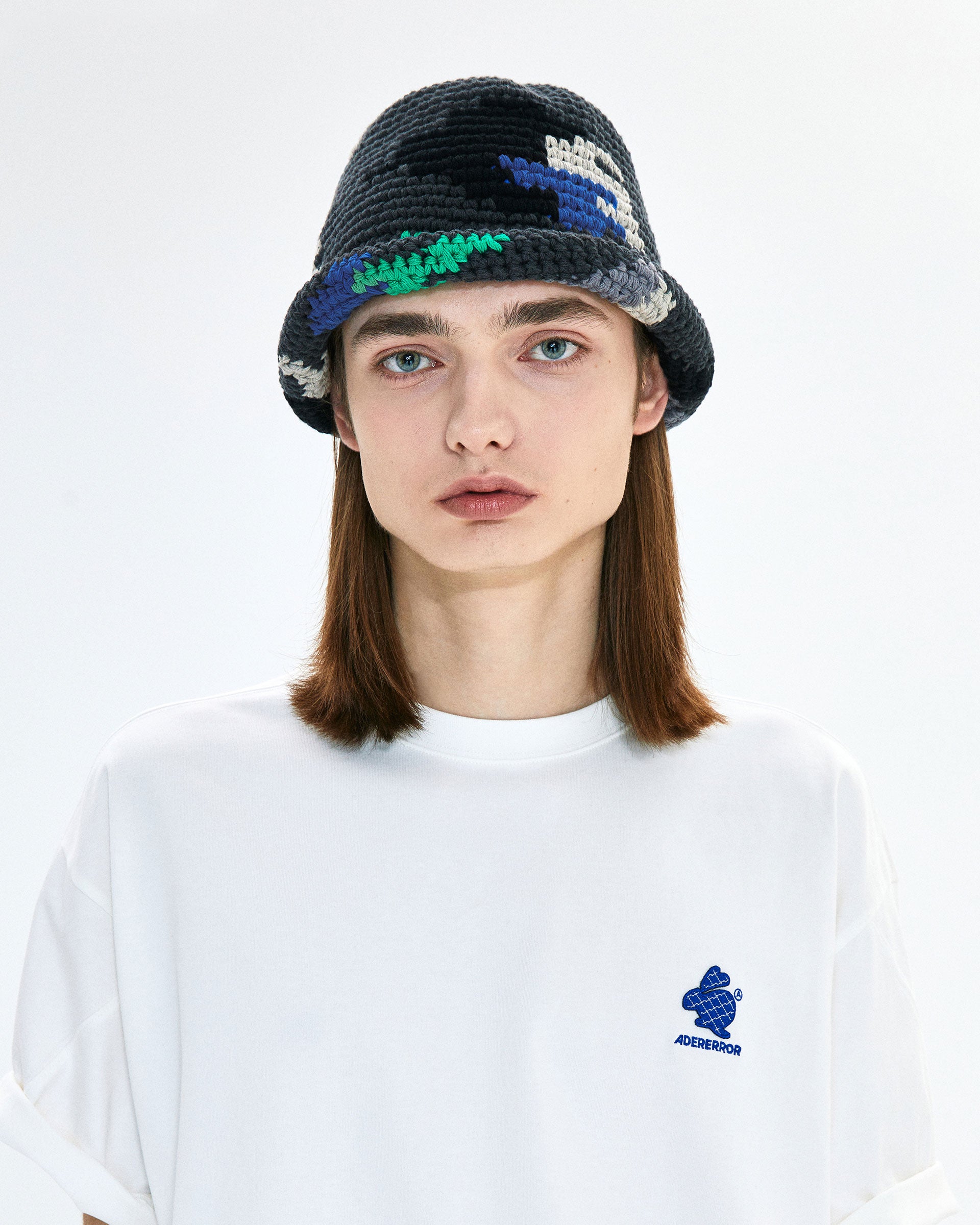 Ader Error - Liff bucket hat (Grey) product image 4 | TRAB K-Fashion Australia