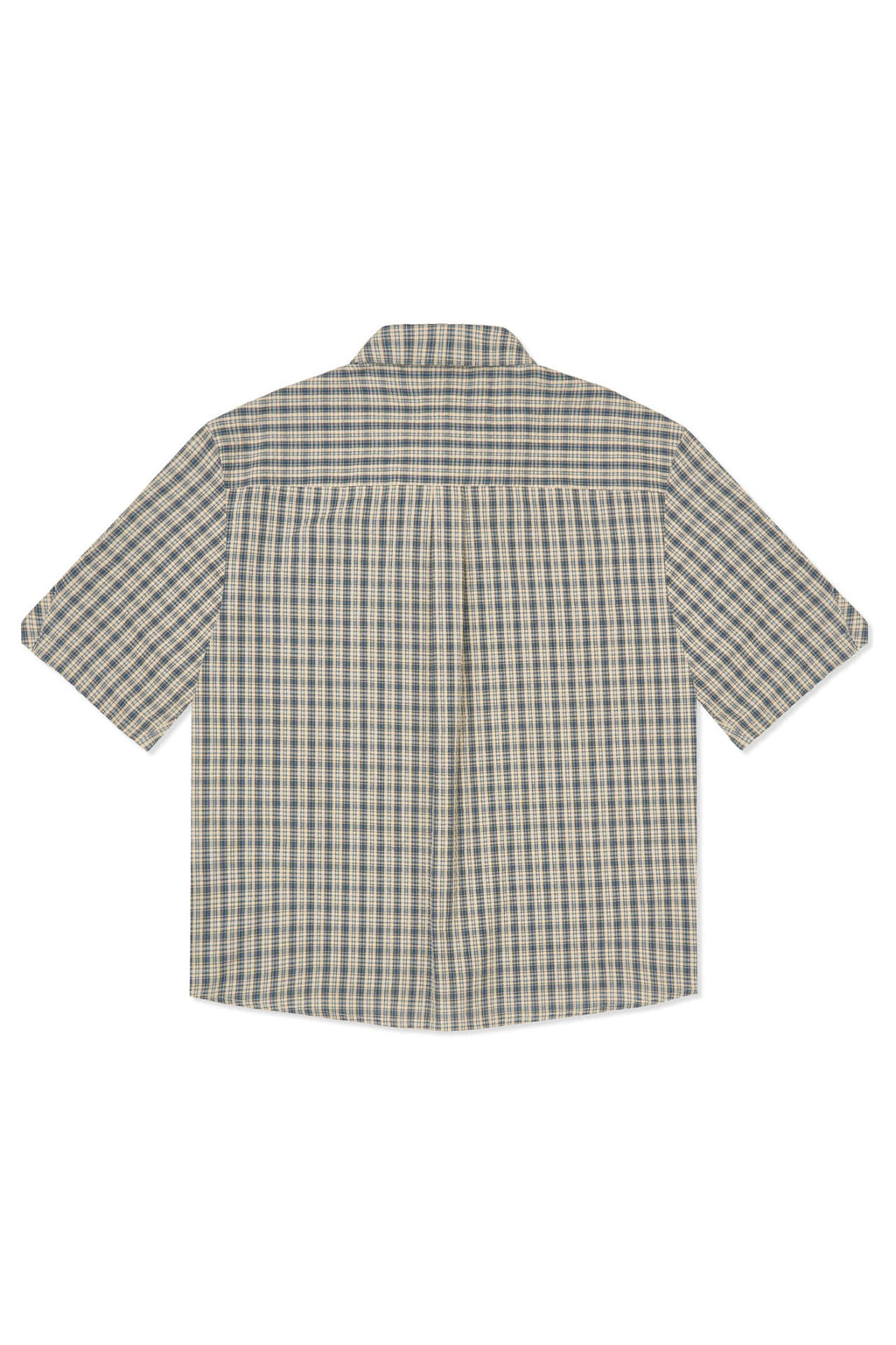 Ioedle - Rocket Slit Short Sleeve Shirt (Blue) product image 4 | TRAB K-Fashion Australia