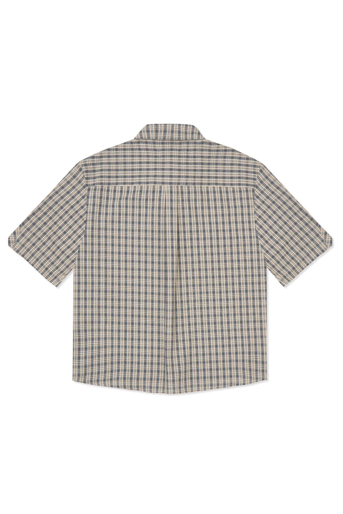 Ioedle - Rocket Slit Short Sleeve Shirt (Blue) product image 4 | TRAB K-Fashion Australia