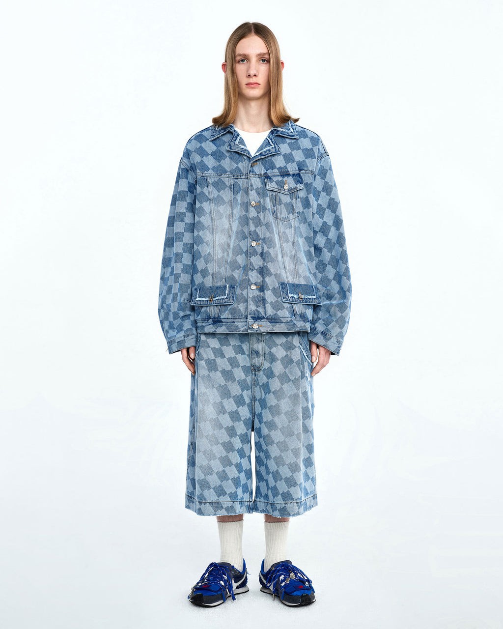 Ader Error - Tenit trucker jacket (Blue) product image 5 | TRAB K-Fashion Australia