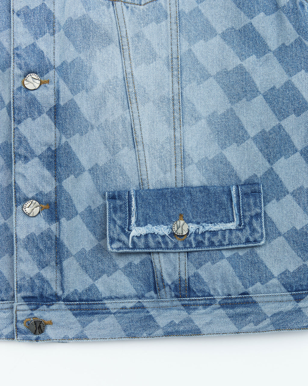 Ader Error - Tenit trucker jacket (Blue) product image 9 | TRAB K-Fashion Australia