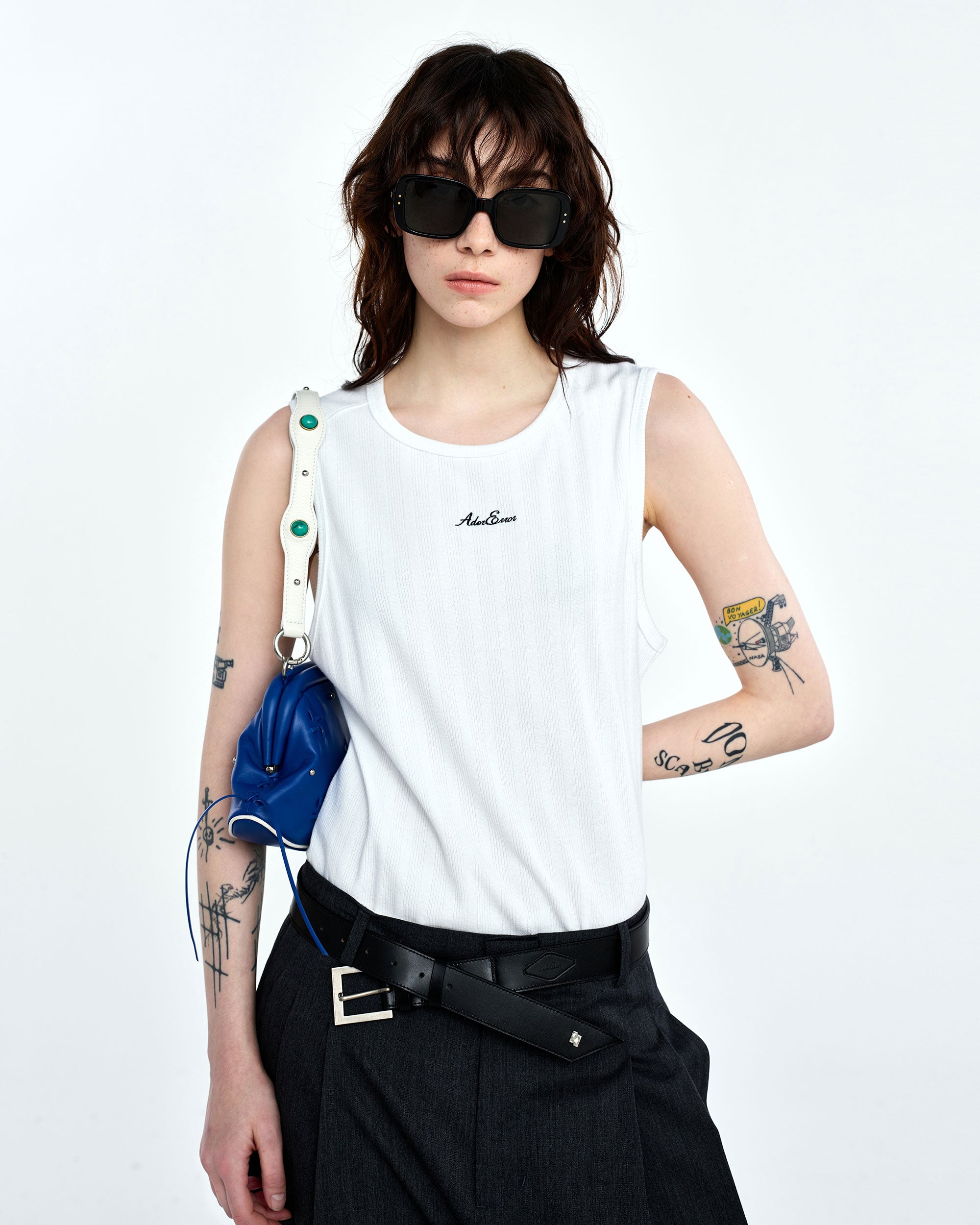 Ader Error - Feloh sleeveless (White) product image 2 | TRAB K-Fashion Australia