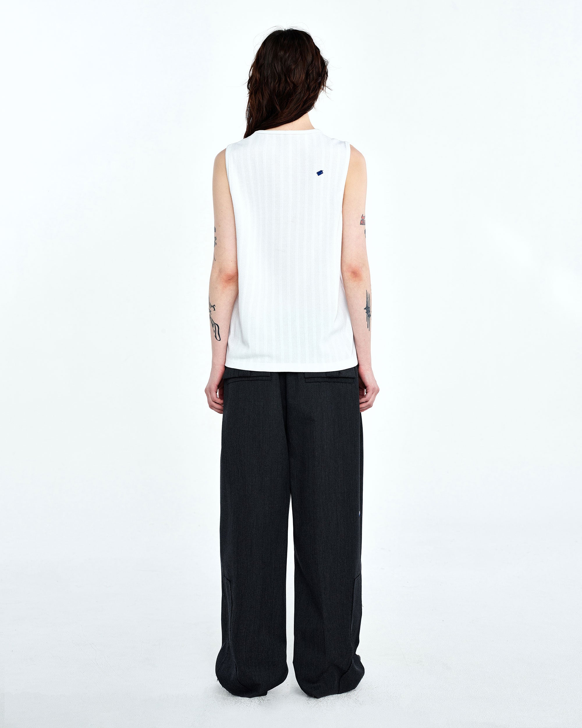 Ader Error - Feloh sleeveless (White) product image 9 | TRAB K-Fashion Australia
