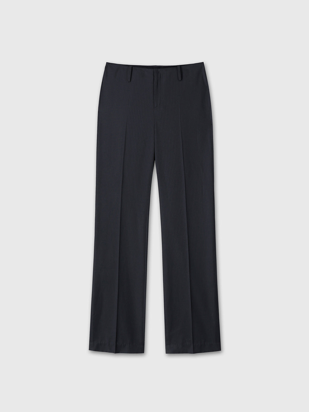Tonywack - Wool Straight Trousers (Navy Pinstripe) product image 9 | TRAB K-Fashion Australia