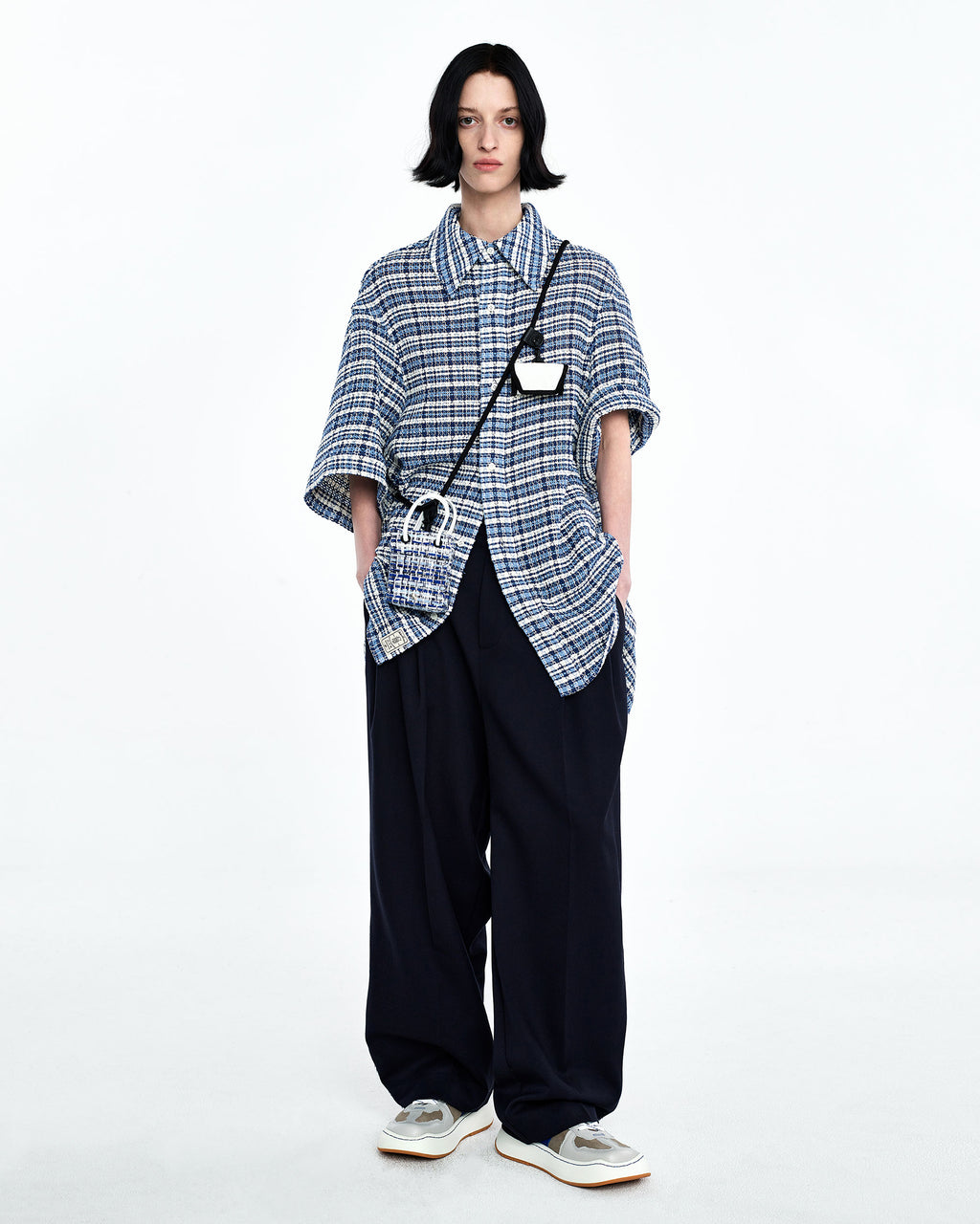 Ader Error - Cartif shirt (Z-Blue) product image 1 | TRAB K-Fashion Australia