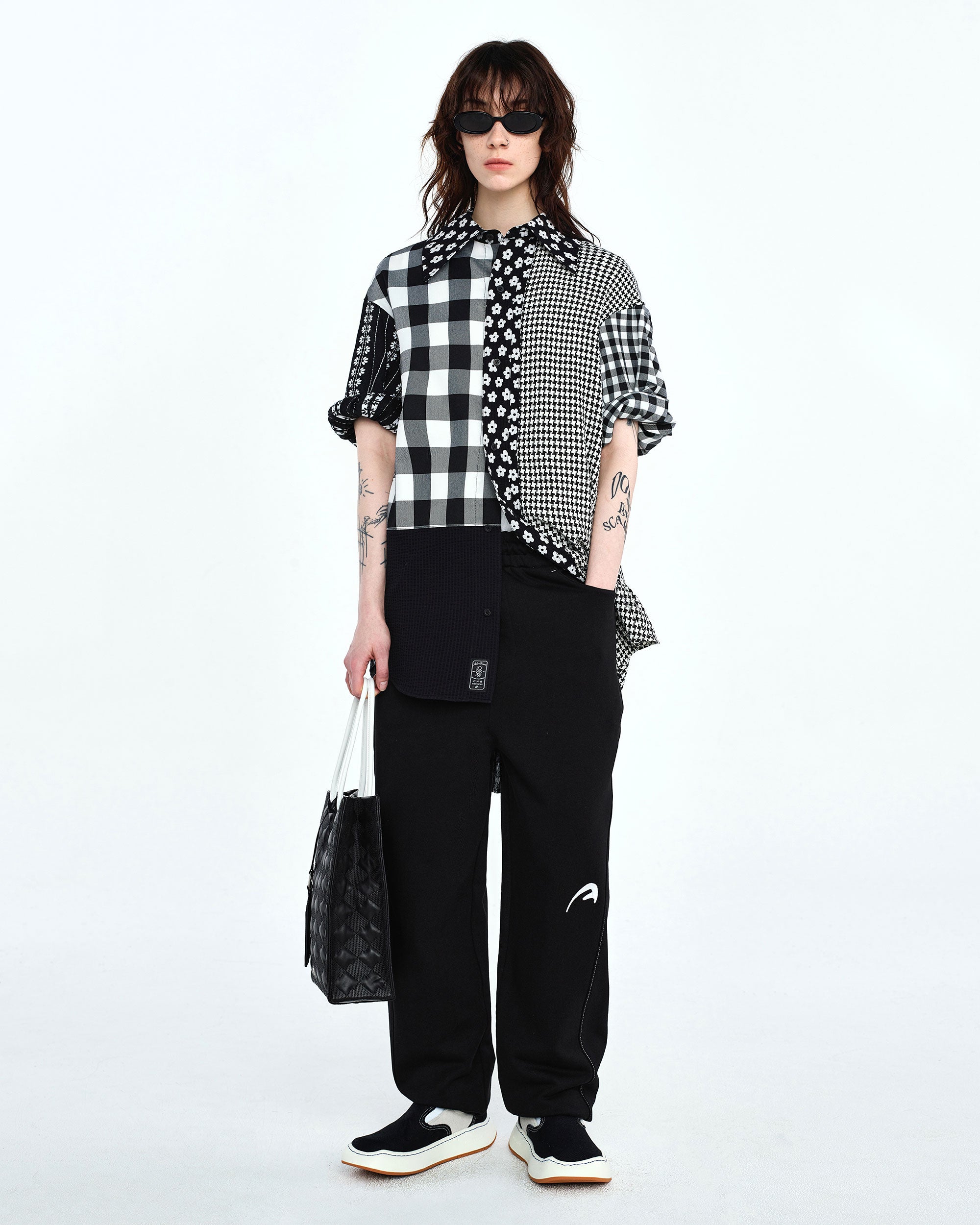 Ader Error - Amb shirt (Noir) product image 1 | TRAB K-Fashion Australia