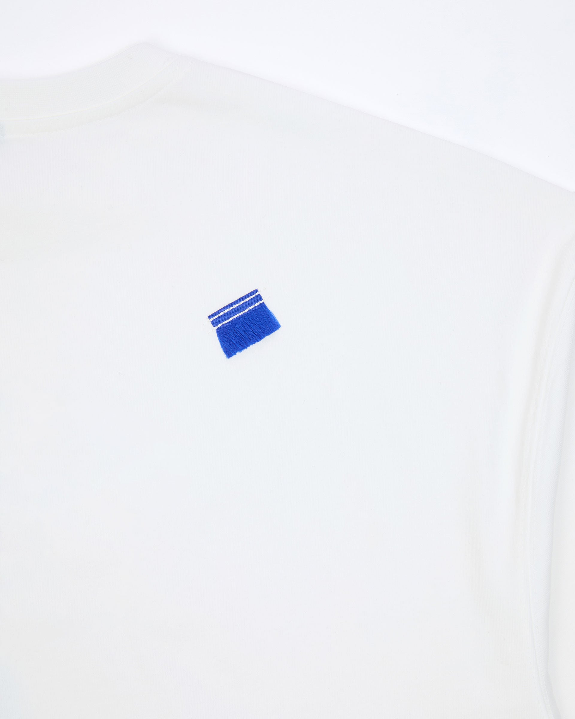 Ader Error - Blue net T-shirt Product. 49 (Off White) product image 10 | TRAB K-Fashion Australia