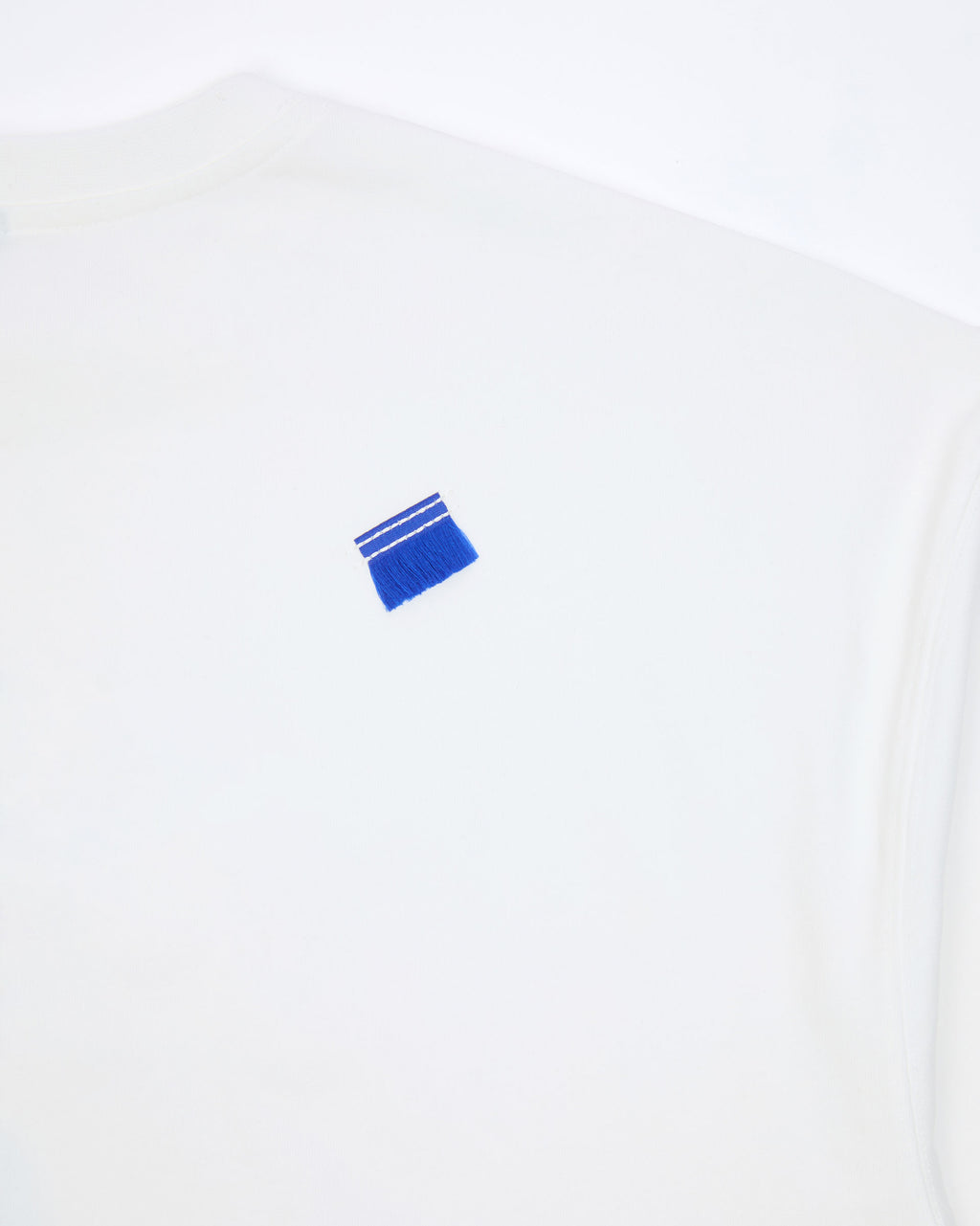 Ader Error - Blue net T-shirt Product. 49 (Off White) product image 10 | TRAB K-Fashion Australia