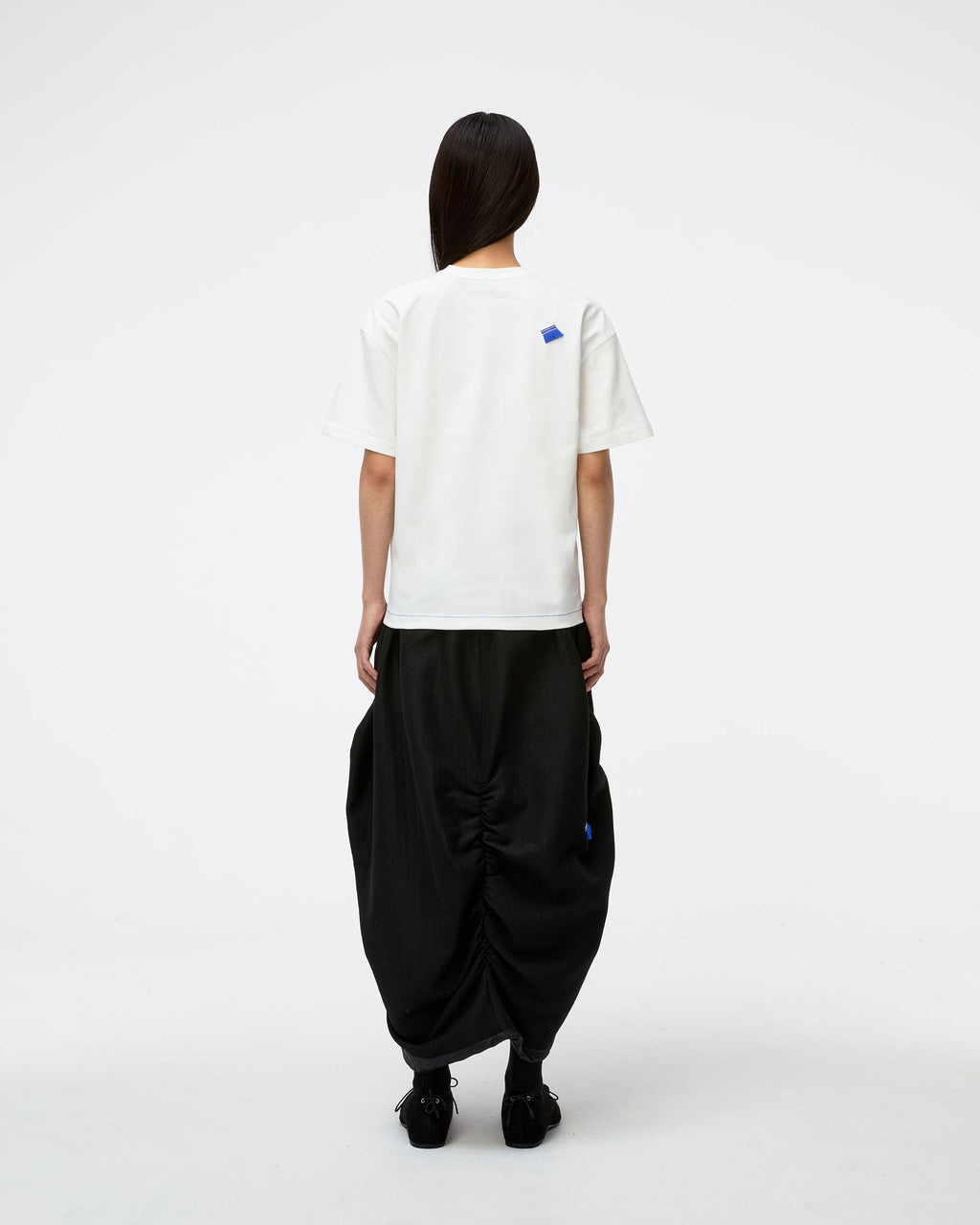 Ader Error - Blue net T-shirt Product. 49 (Off White) product image 3 | TRAB K-Fashion Australia