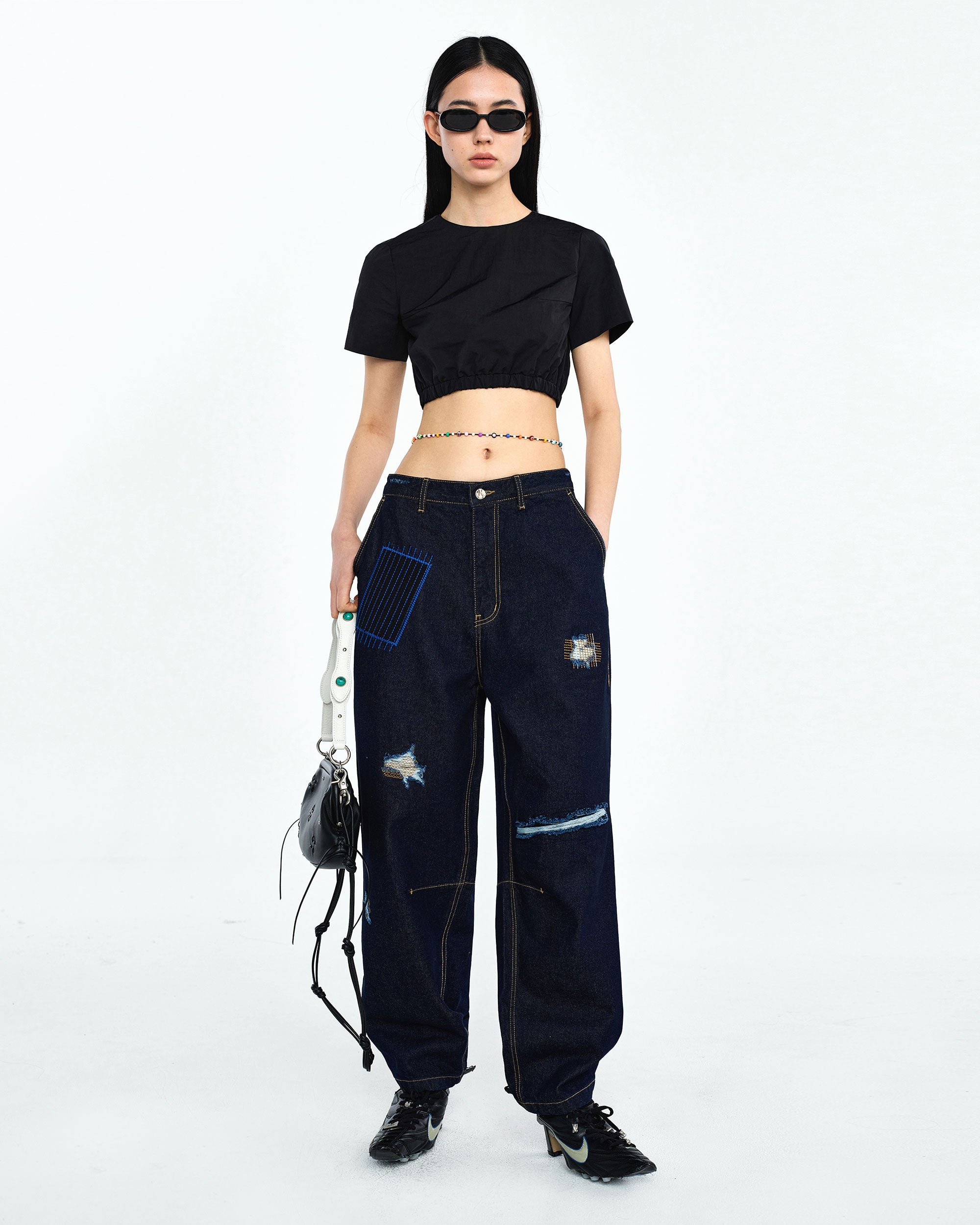 Ader Error - Mimik jeans (Dark navy) product image 1 | TRAB K-Fashion Australia