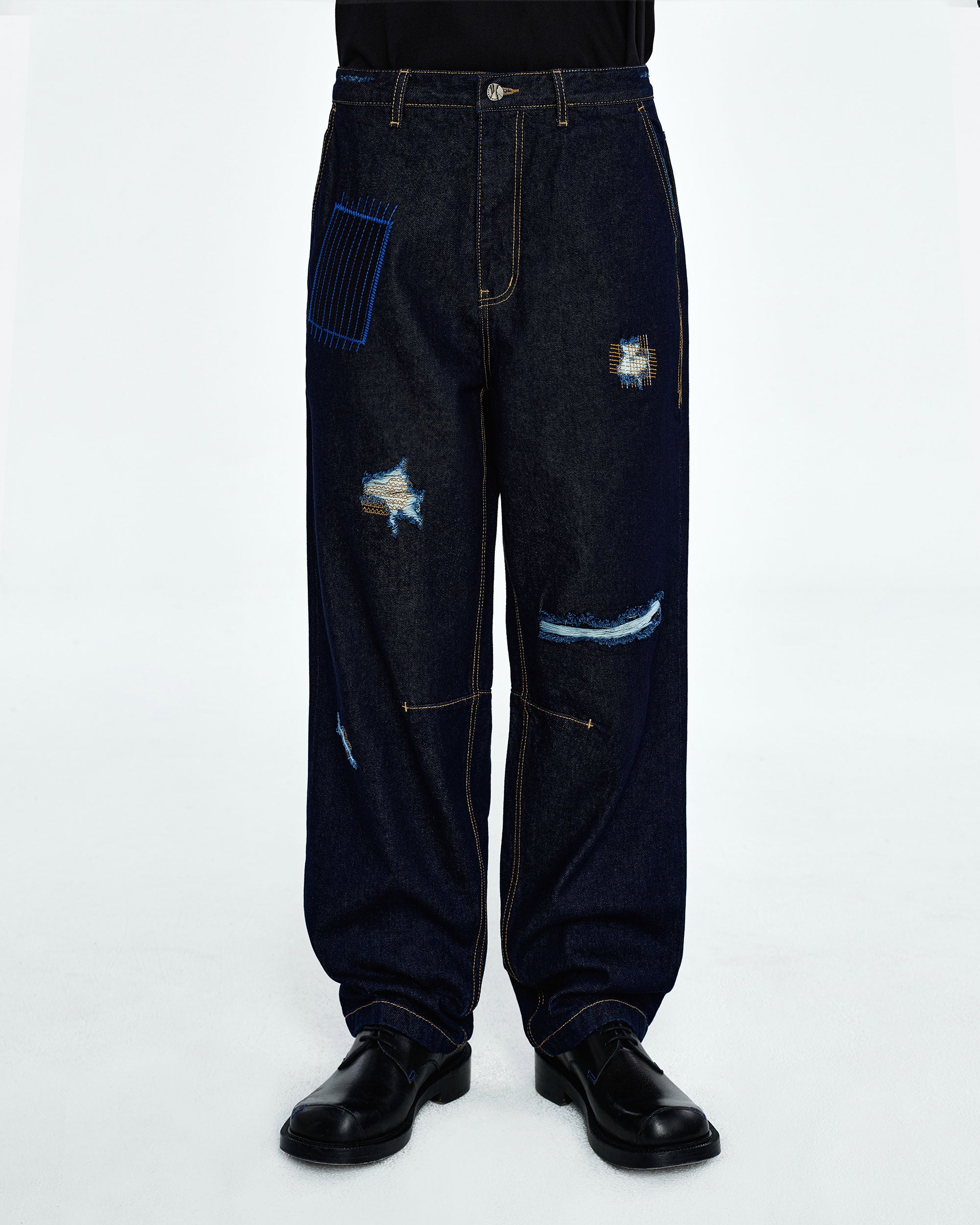 Ader Error - Mimik jeans (Dark navy) product image 2 | TRAB K-Fashion Australia