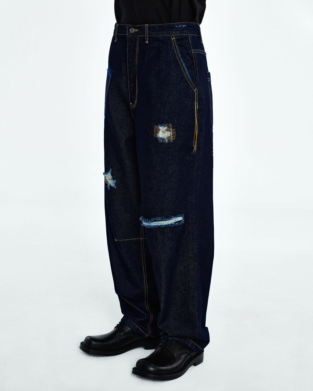 Ader Error - Mimik jeans (Dark navy) product image 3 | TRAB K-Fashion Australia