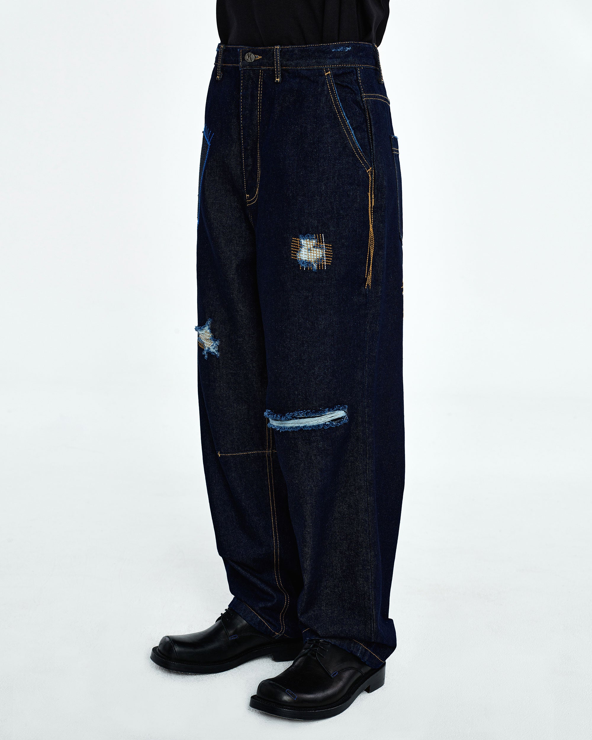 Ader Error - Mimik jeans (Dark navy) product image 3 | TRAB K-Fashion Australia