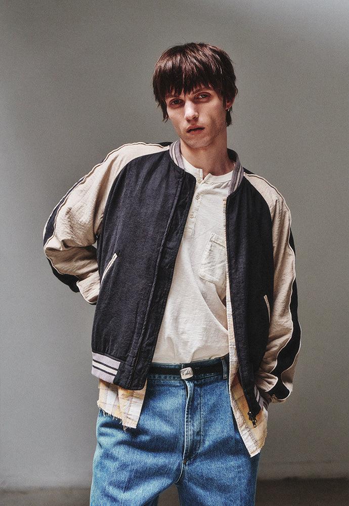 Art if acts - Vintage Souvenir Jacket (Black/Mud) product image 5 | TRAB K-Fashion Australia