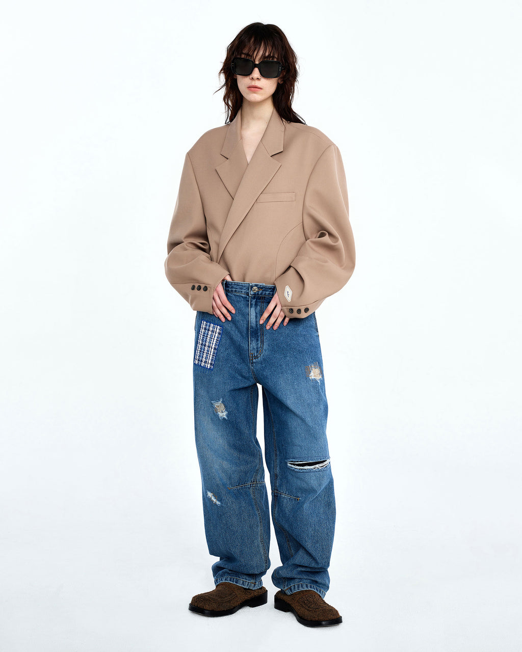 Ader Error - Mimik jeans (Blue) product image 1 | TRAB K-Fashion Australia