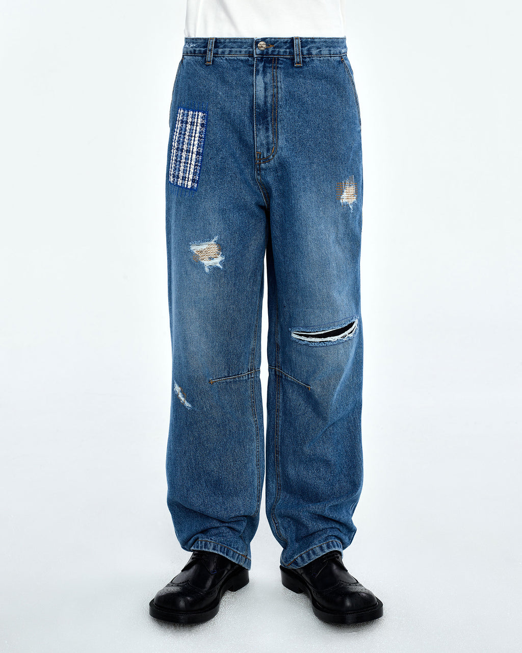 Ader Error - Mimik jeans (Blue) product image 3 | TRAB K-Fashion Australia