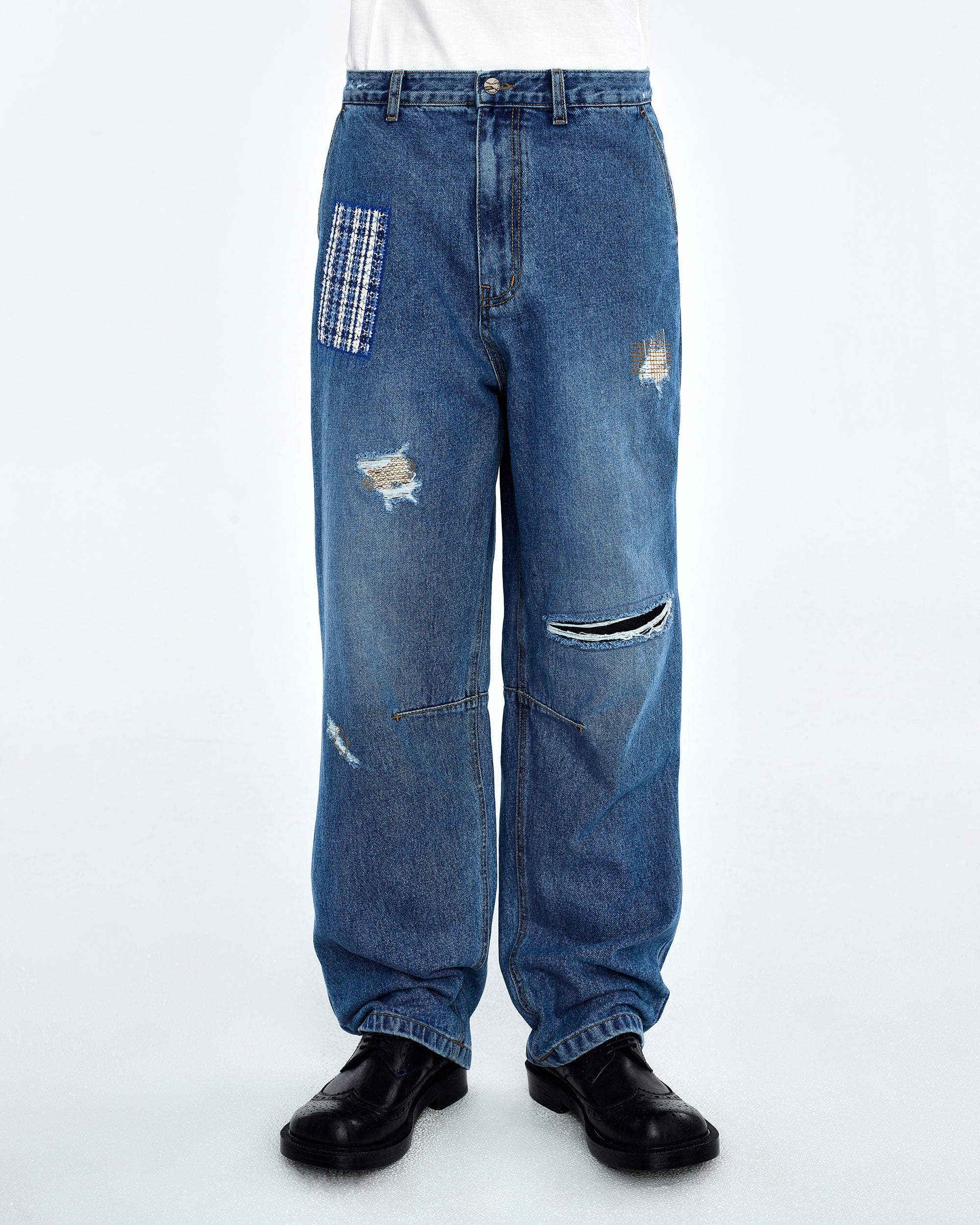 Ader Error - Mimik jeans (Blue) product image 3 | TRAB K-Fashion Australia