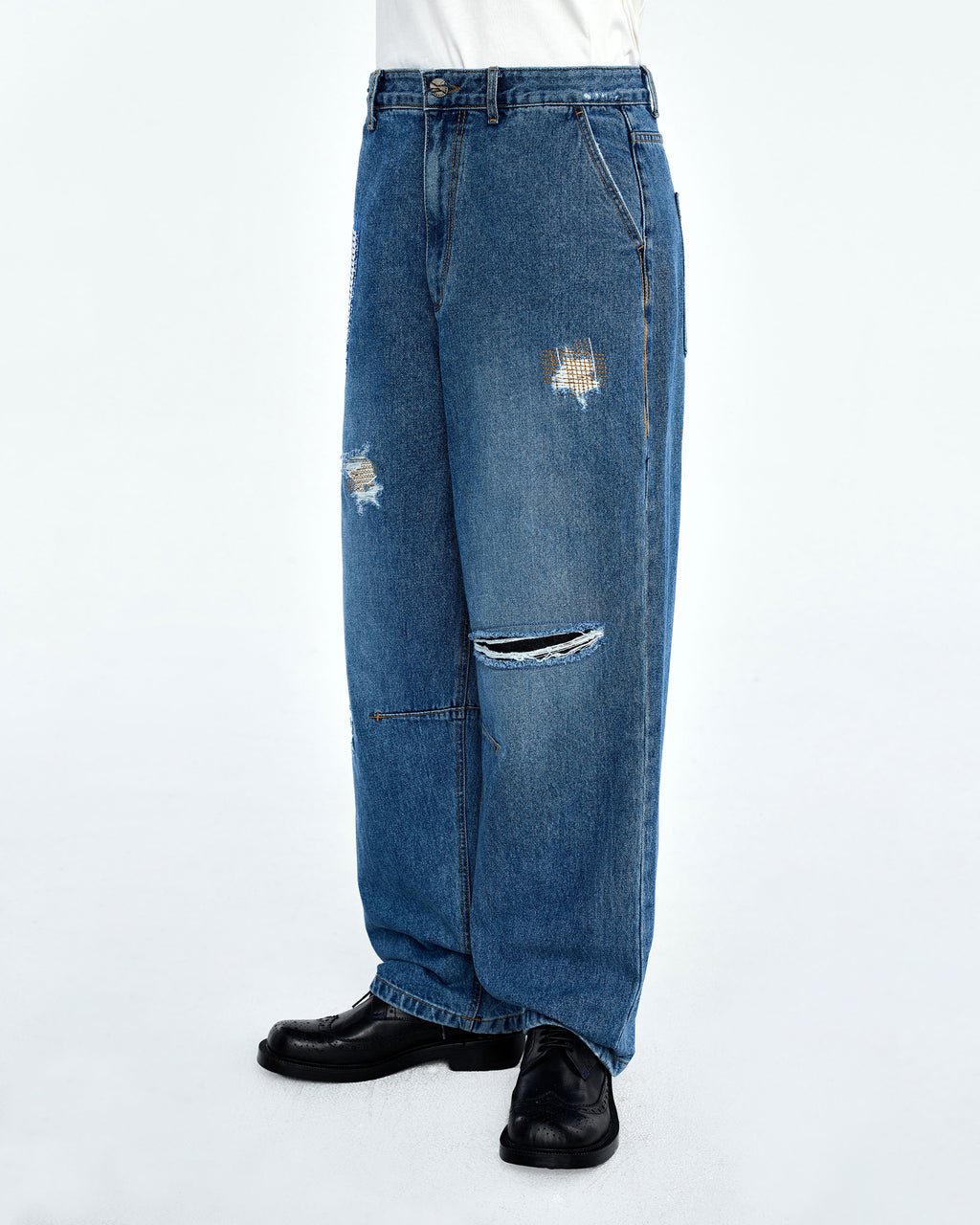 Ader Error - Mimik jeans (Blue) product image 4 | TRAB K-Fashion Australia