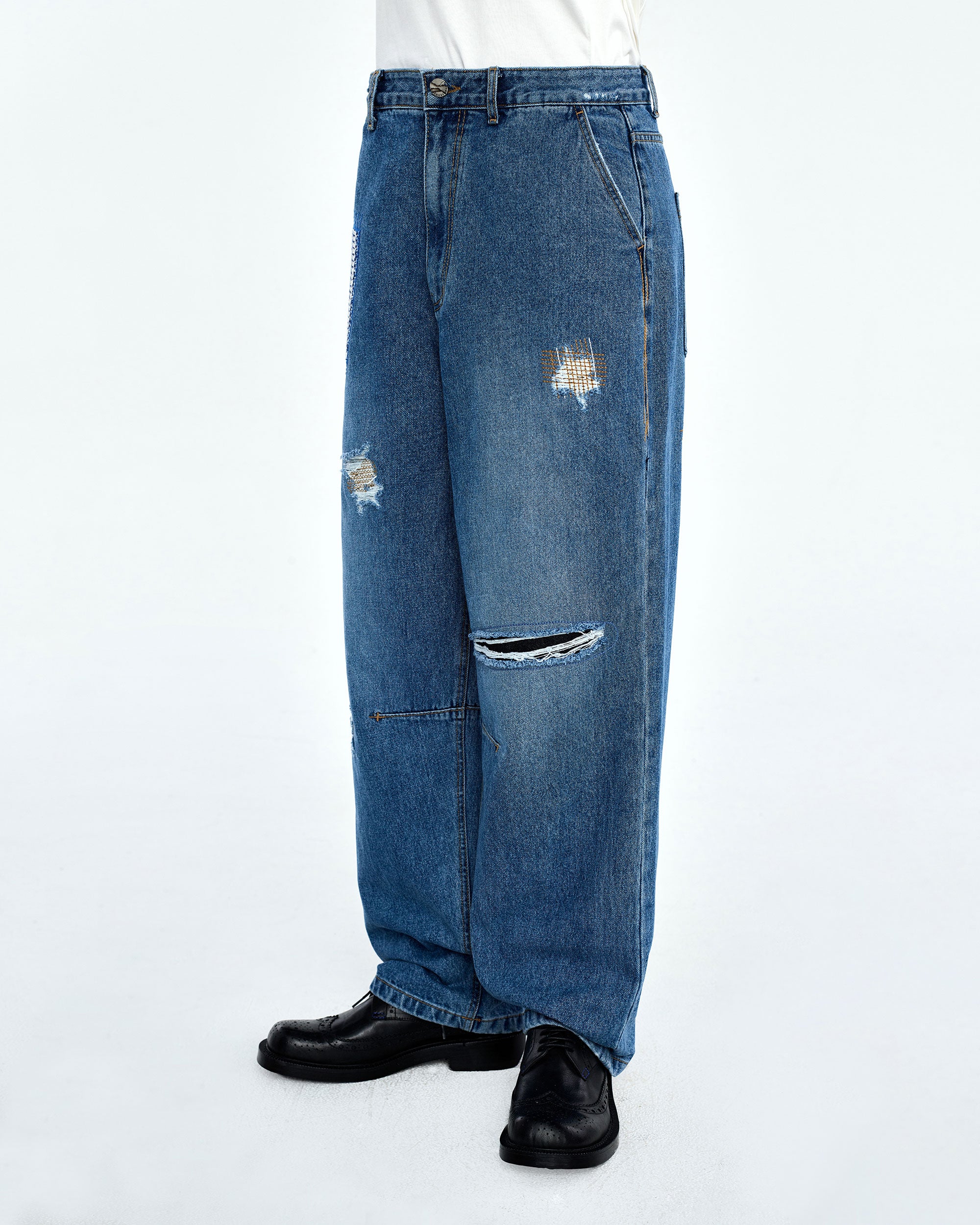 Ader Error - Mimik jeans (Blue) product image 4 | TRAB K-Fashion Australia
