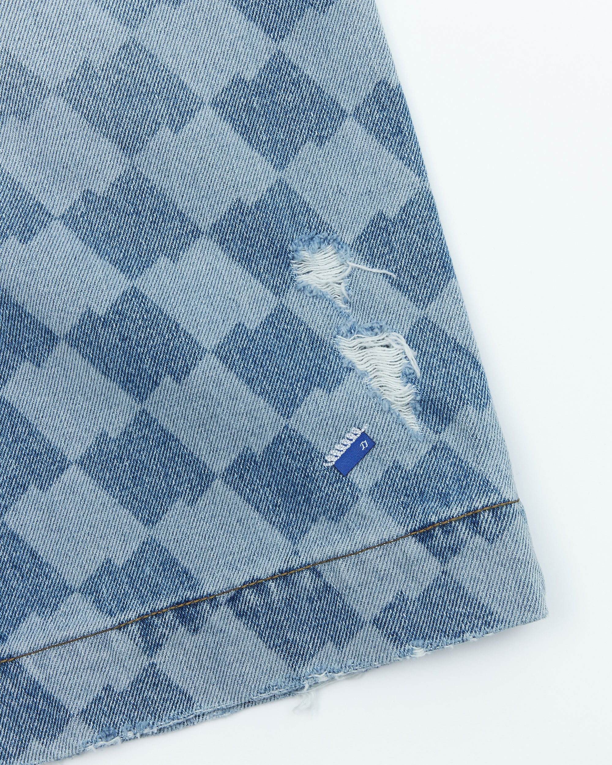 Ader Error - Tenit shorts jeans (Blue) product image 10 | TRAB K-Fashion Australia