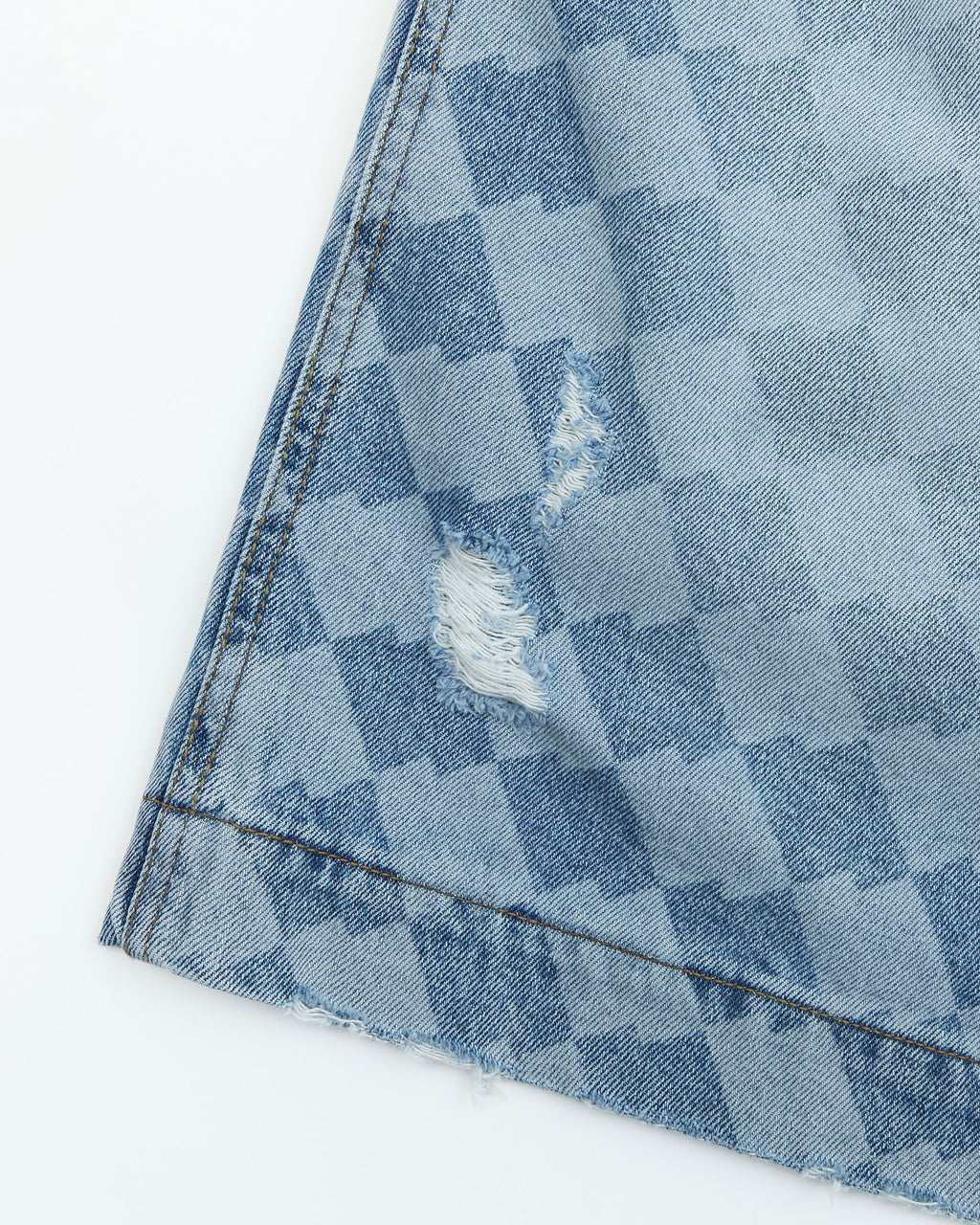 Ader Error - Tenit shorts jeans (Blue) product image 7 | TRAB K-Fashion Australia