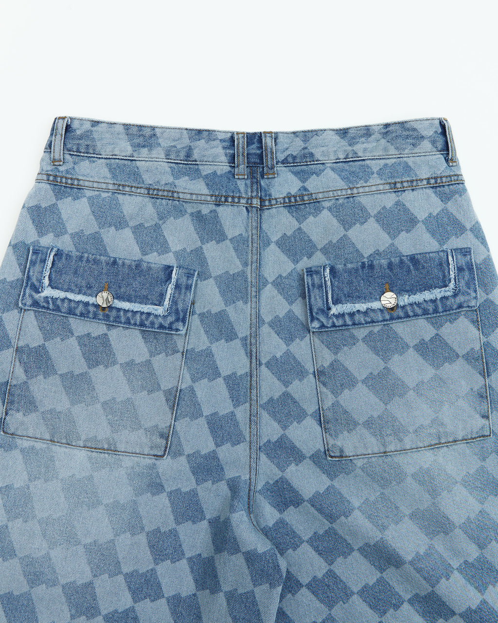 Ader Error - Tenit shorts jeans (Blue) product image 8 | TRAB K-Fashion Australia