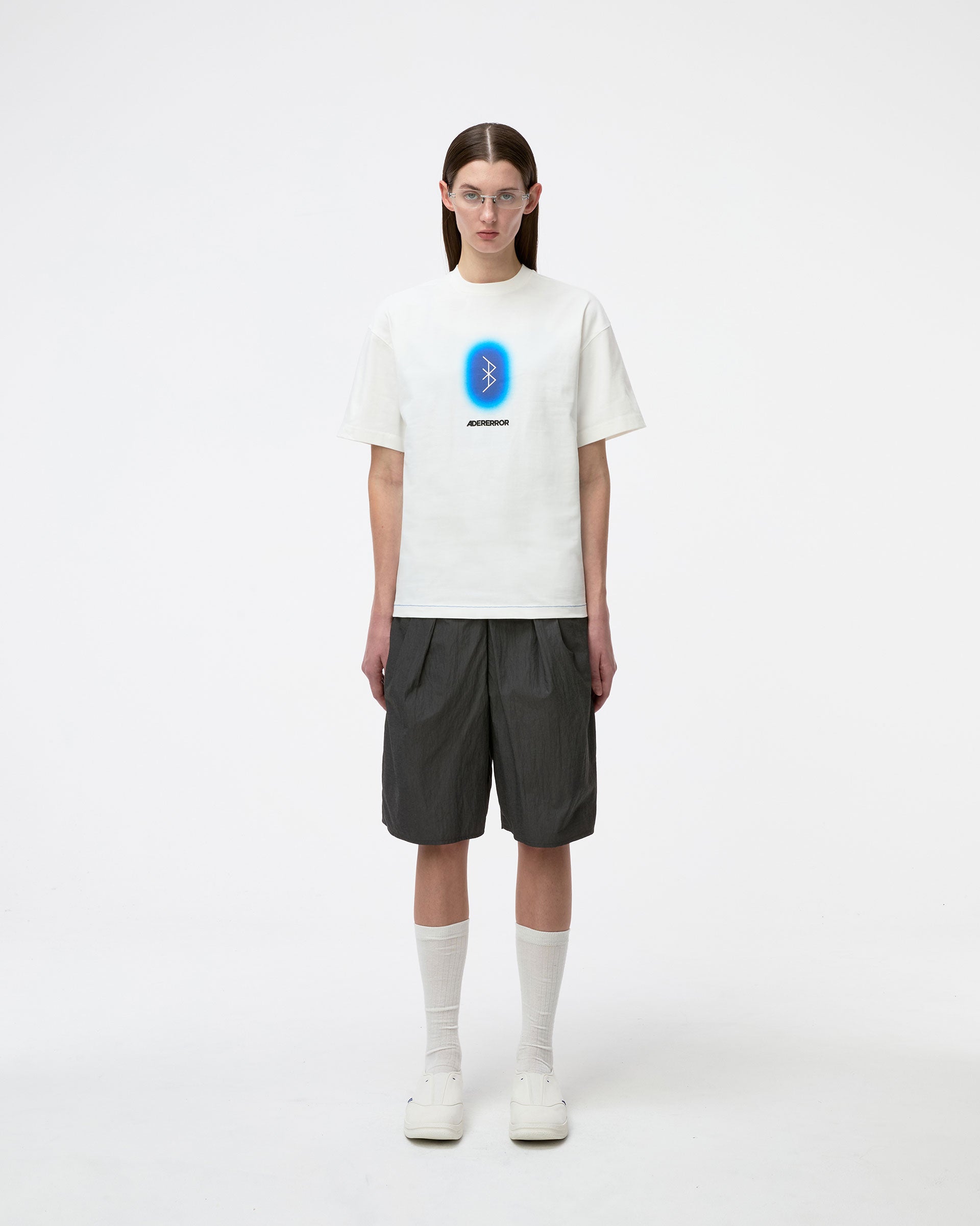 Ader Error - Blue net T-shirt Product. 51 (Off White) product image 2 | TRAB K-Fashion Australia